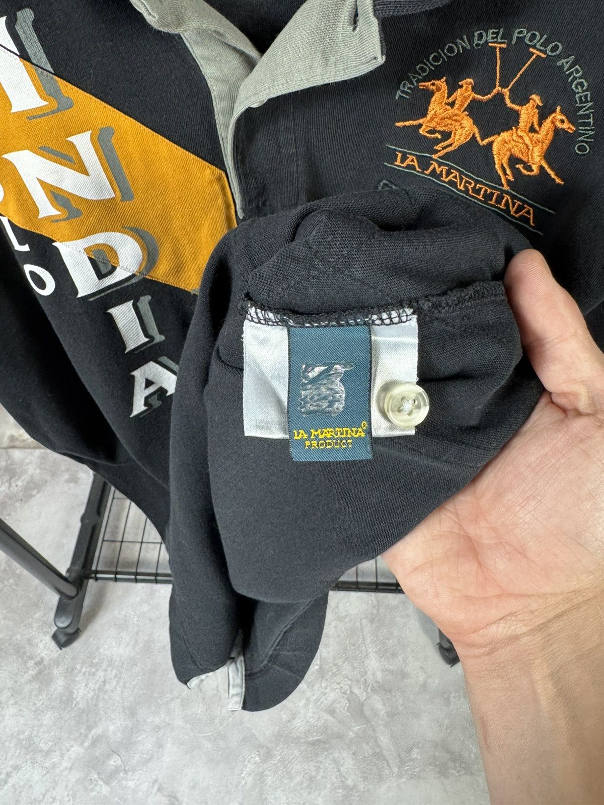 Vintage Vintage La Martina India Polo World Champion Ralph Lauren Size US L / EU 52-54 / 3 - 6 Thumbnail