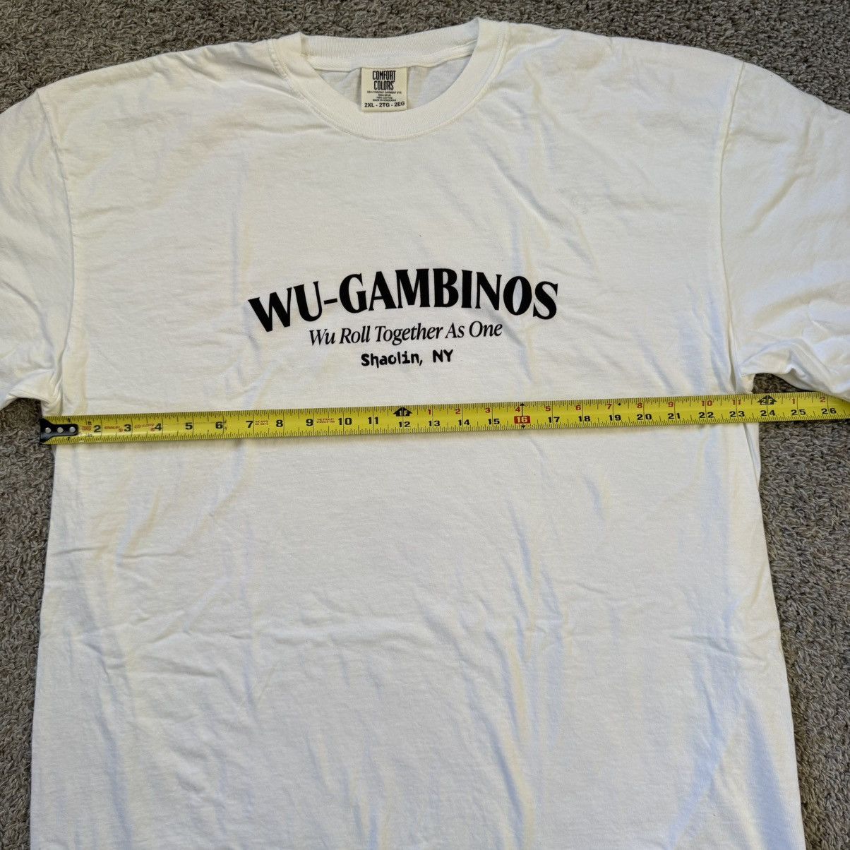 Wu-Tang Clan 🔴Wu-Tang Shirt Size 2XL Raekwon Wu Gambinos Authentic Gza Size US XXL / EU 58 / 5 - 7 Thumbnail