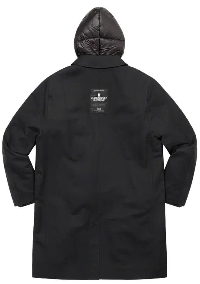 Supreme × Undercover Supreme Undercover Trench Puffer Jacket, Black (Small) Size US S / EU 44-46 / 1 - 2 Thumbnail