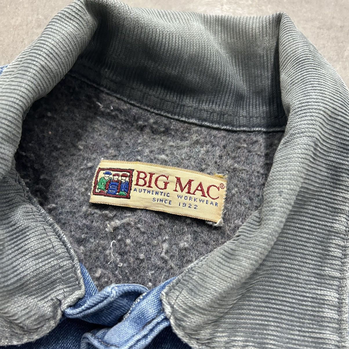 Big Mac × Vintage Vintage Big Mac workwear denim chore coat Size US XL / EU 56 / 4 - 3 Thumbnail