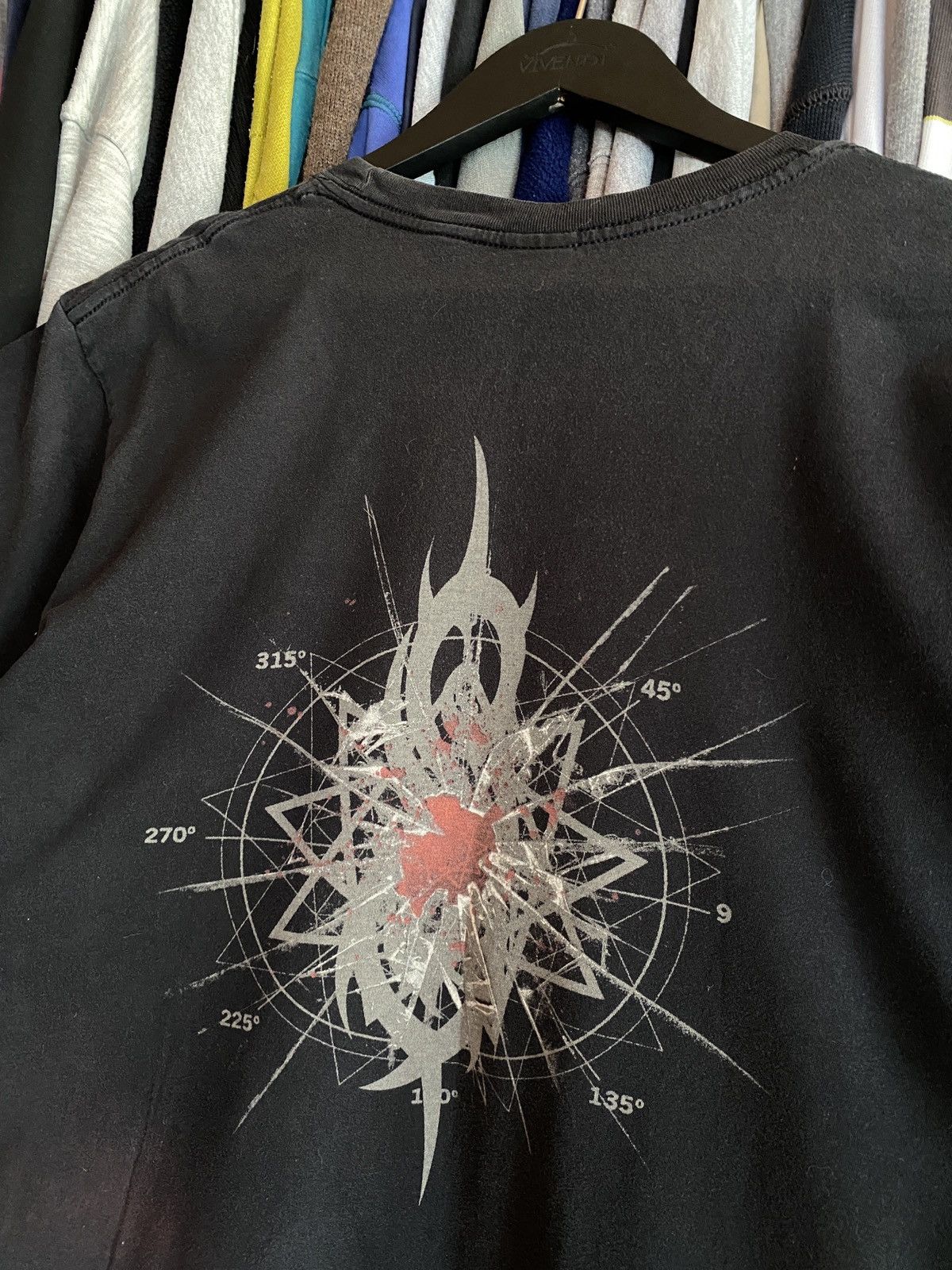 Slipknot VINTAGE SLIPKNOT FADED DISTRESSED T-SHIRT 2000s Size US L / EU 52-54 / 3 - 4 Thumbnail