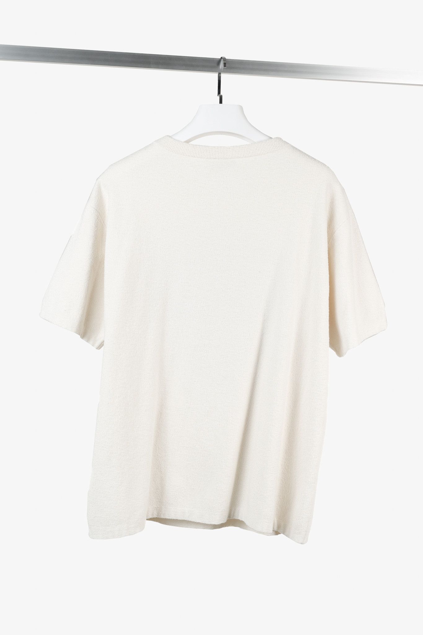 Dior × Stussy Dior x Stussy "Year of the Ox" Ivory Terry Cloth Graphic Tee Size US M / EU 48-50 / 2 - 2 Thumbnail