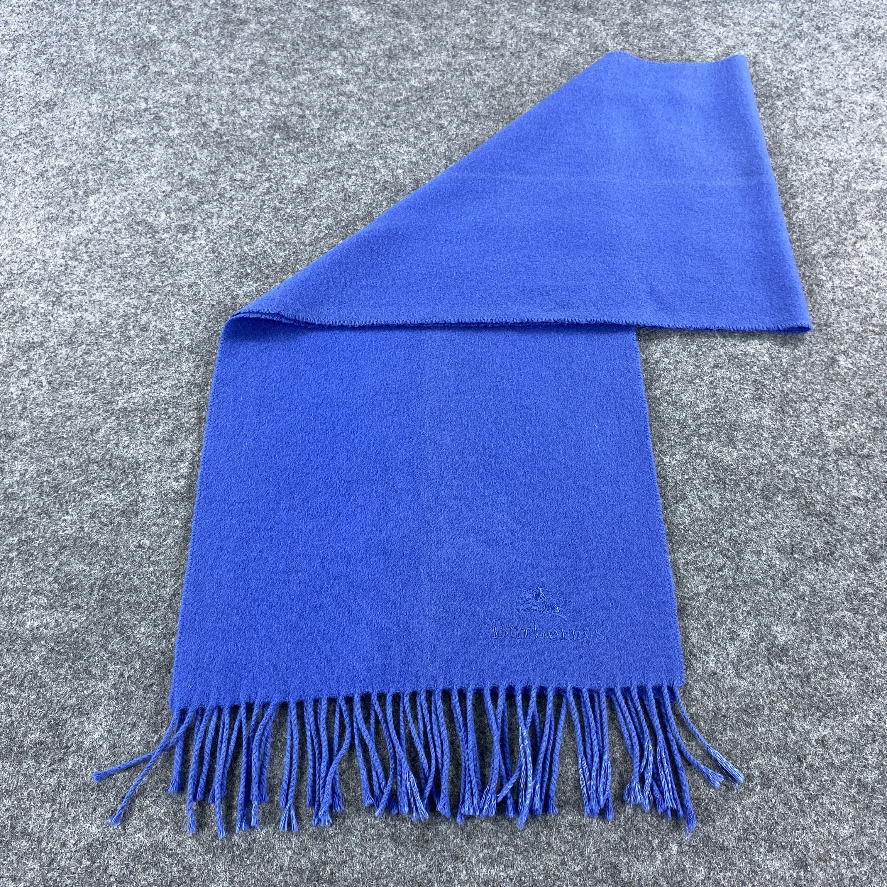 Burberry × Vintage Burberry Scarf # Muffler # Neckwear # D579 Size ONE SIZE - 7 Thumbnail