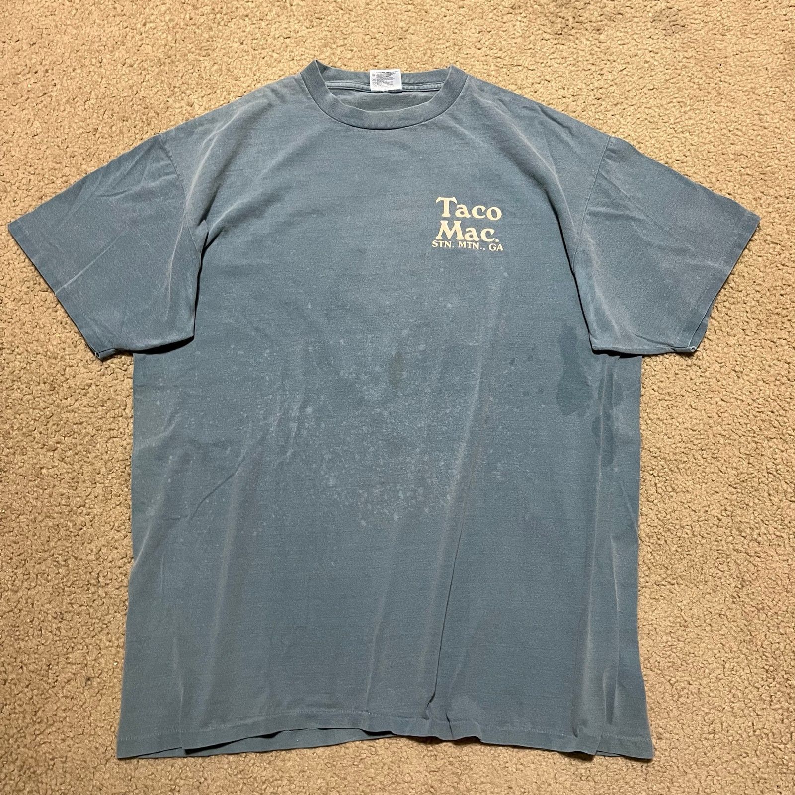 Other Vintage Taco Mac Shirt STN MTN GA Winged Buffalo T-Shirt XL Size US XL / EU 56 / 4 - 2 Thumbnail