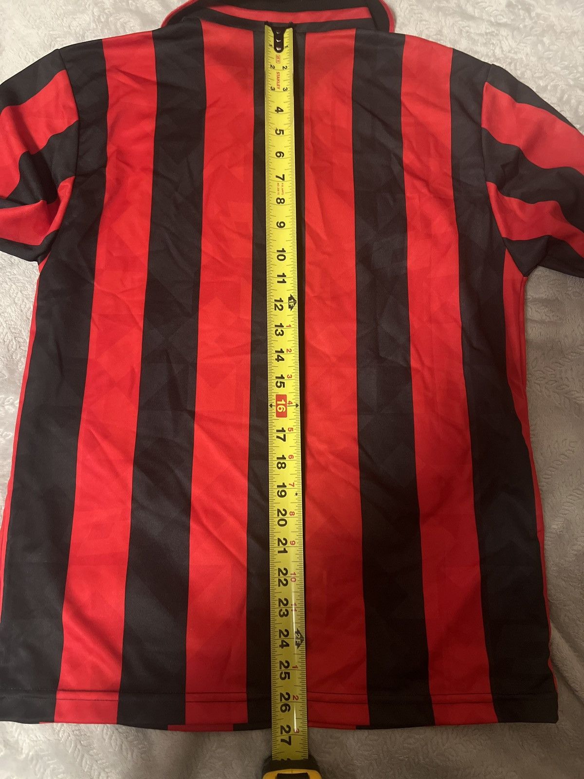 Lotto Sport Vintage AC Milan 1994/1995 Home Jersey Long Sleeve Size US S / EU 44-46 / 1 - 4 Thumbnail