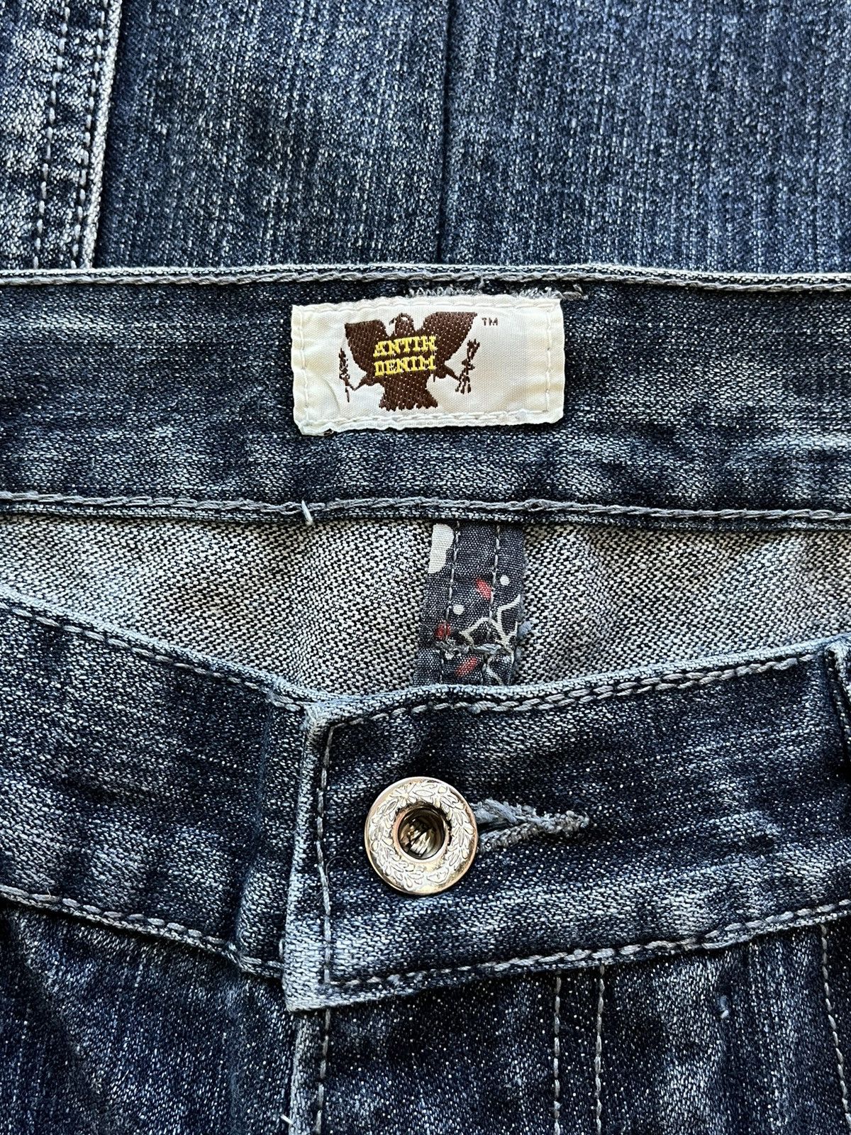 Antik Denim Rare Vintage Antik Denim Embroidered Jeans Size US 40 / EU 56 - 3 Thumbnail