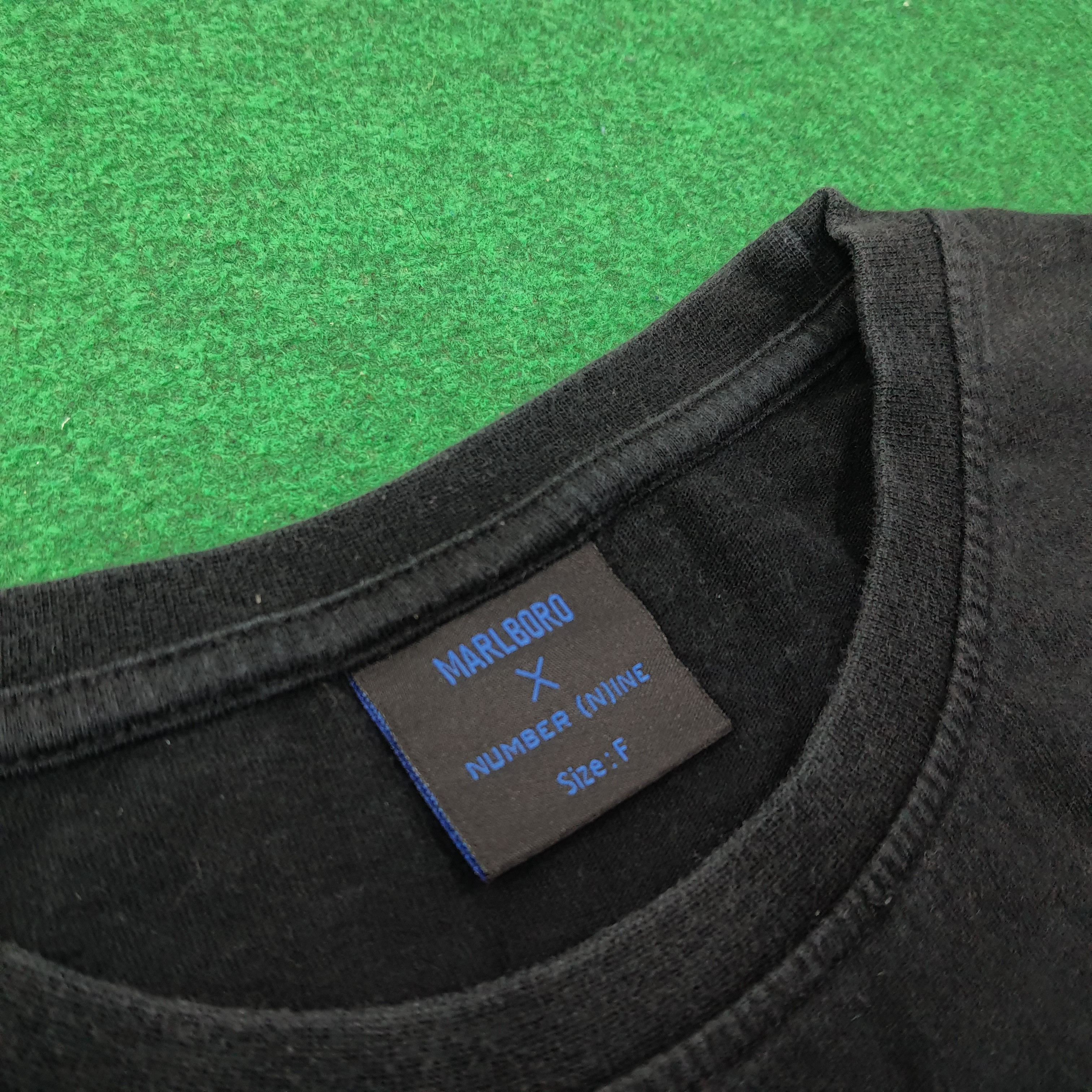 Number (N)ine Vintage Marlboro x Number Nine Japan Tshirt C267N29 Size US M / EU 48-50 / 2 - 4 Thumbnail