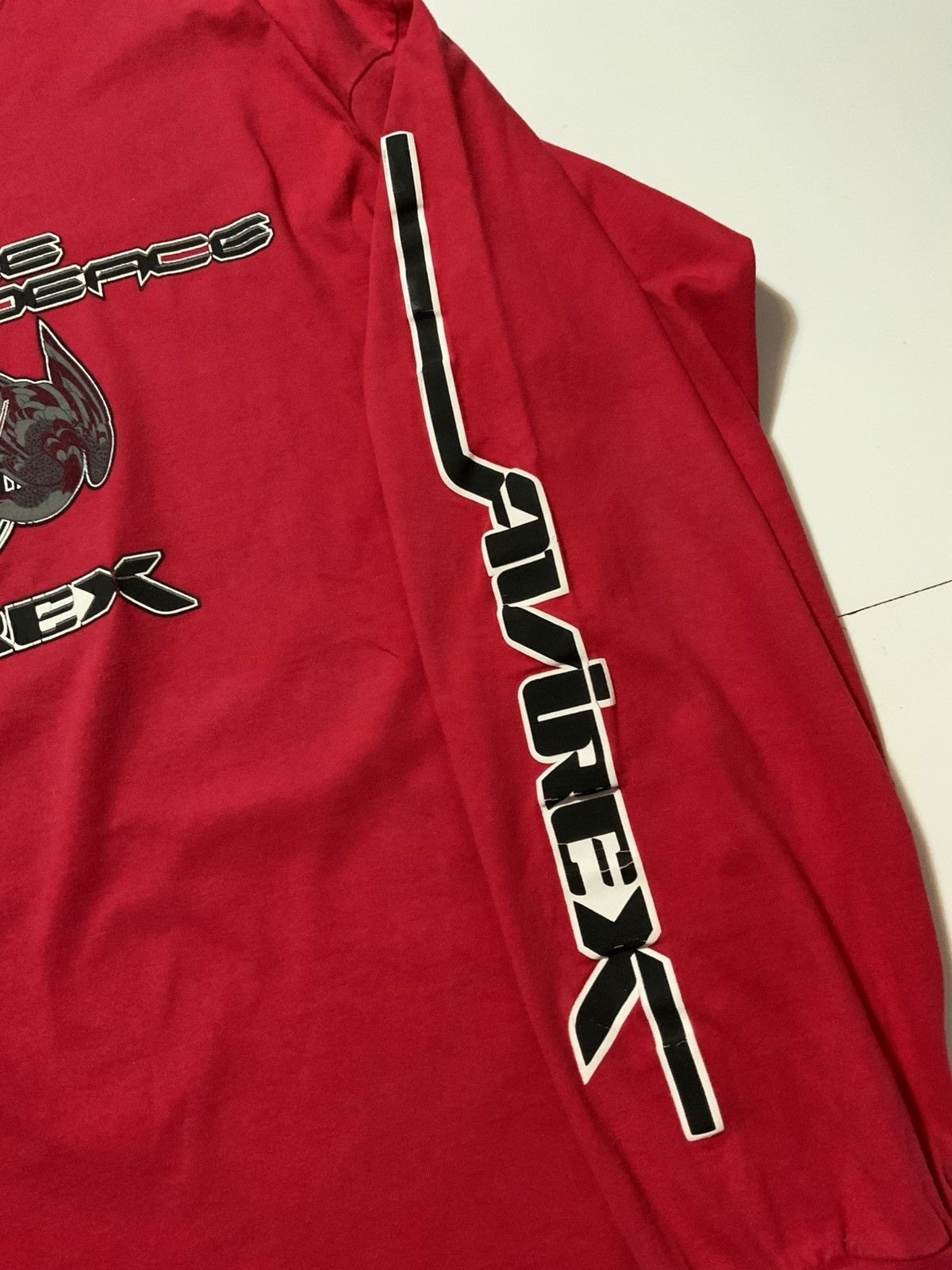 Avirex × Vintage 90s Y2K 2000s Avirex Temple Of Inner Peace Yin Yang T-Shirt Size US XL / EU 56 / 4 - 6 Thumbnail