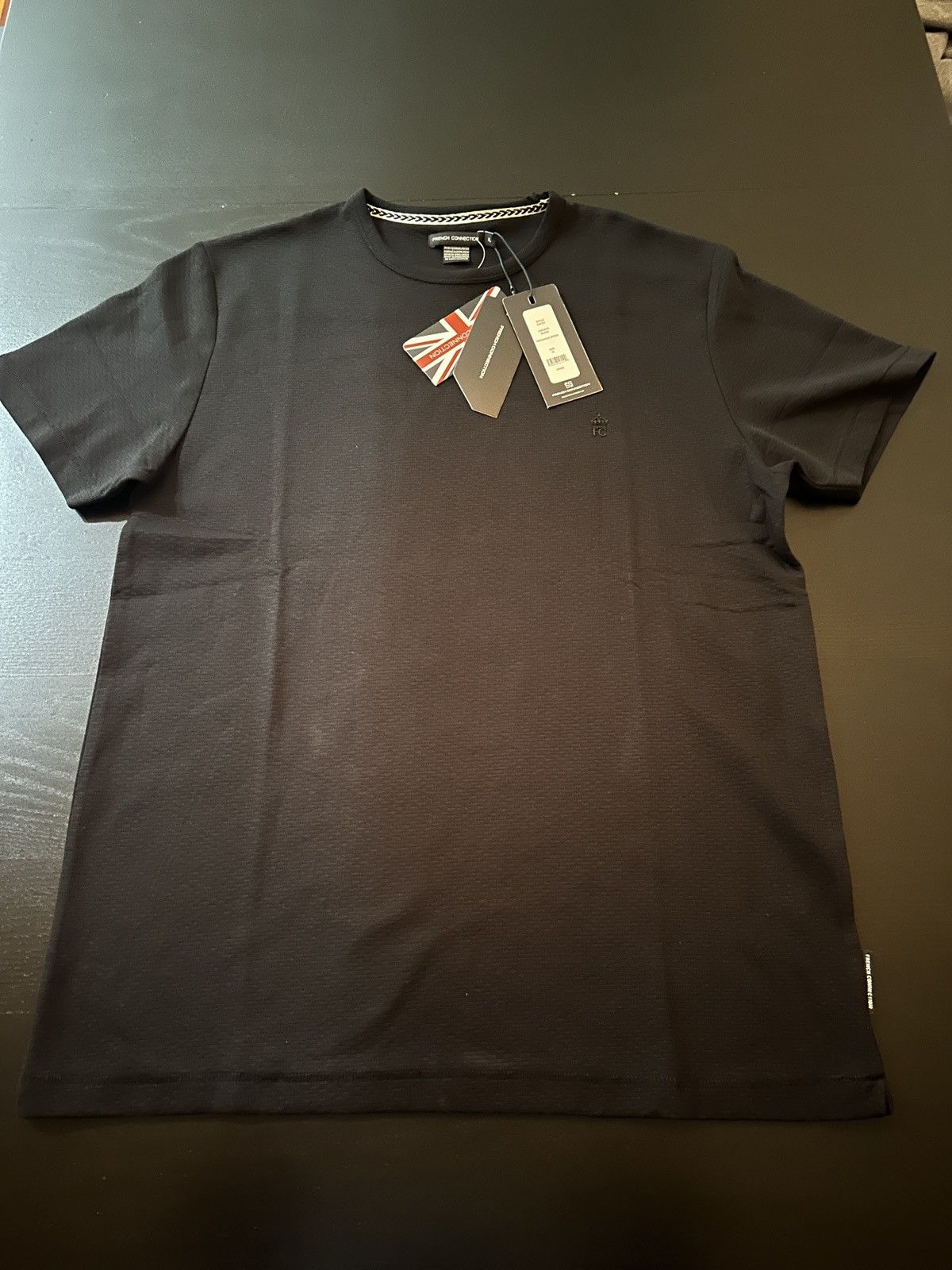 French Connection Black T-Shirt Size US XL / EU 56 / 4 - 1 Thumbnail
