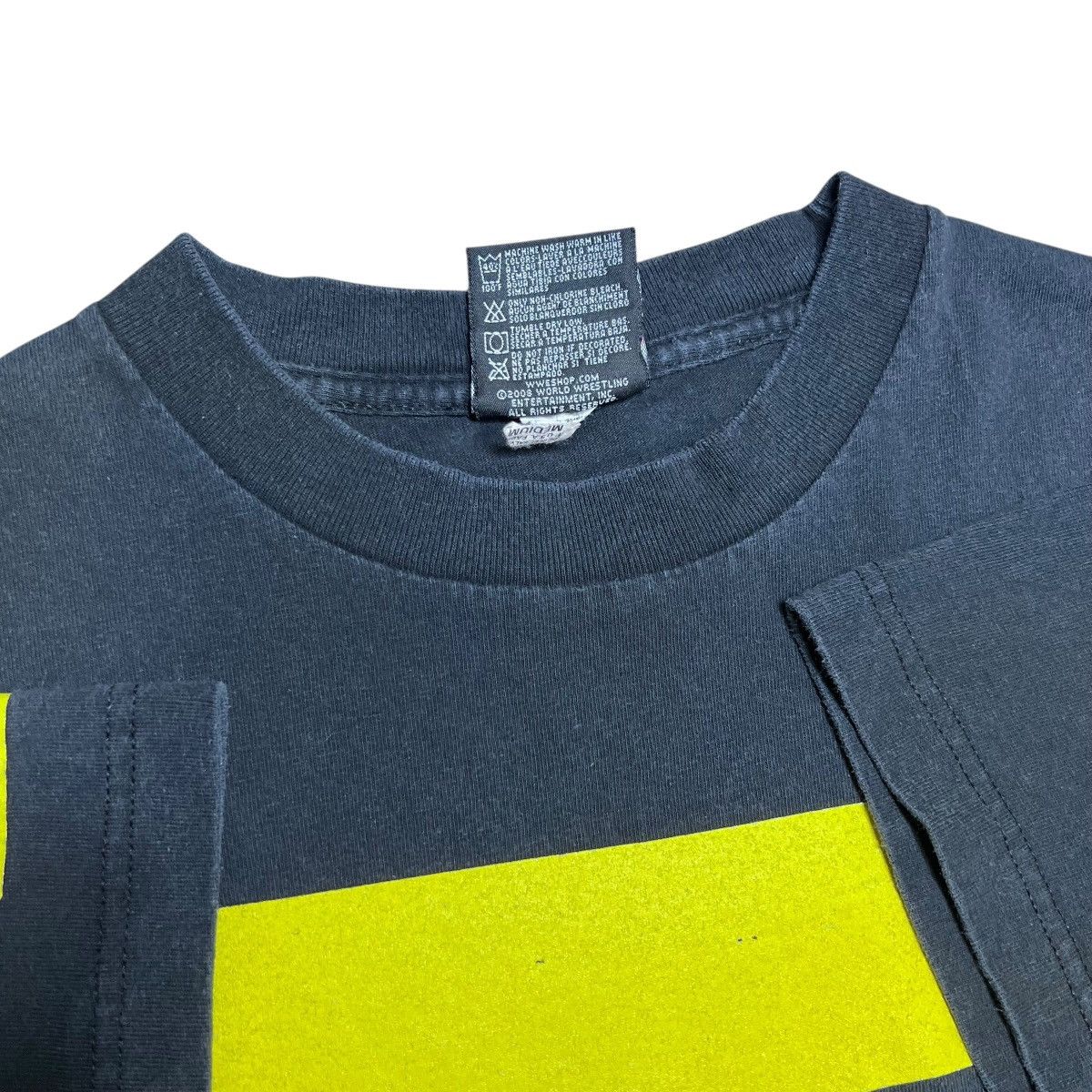 WWE Vintage 2008 WWE Nexus CM Punk David Otunga Rare Graphic Tee Size US M / EU 48-50 / 2 - 4 Thumbnail