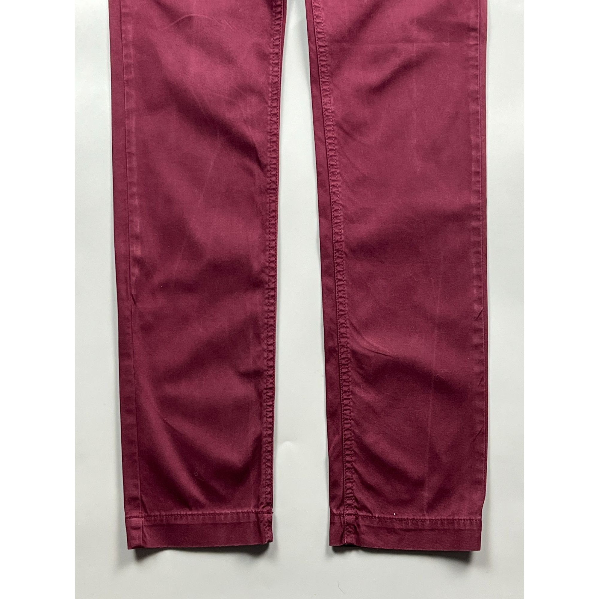 Gucci Gucci New Leggings Burgundy Pants (Y0850) Size 28" / US 6 / IT 42 - 2 Thumbnail