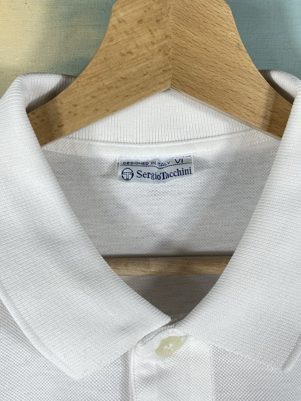 Designer × Sergio Tacchini × Vintage Vintage Retro 90s Sergio Tacchini t shirt tee designer Size US XL / EU 56 / 4 - 7 Thumbnail