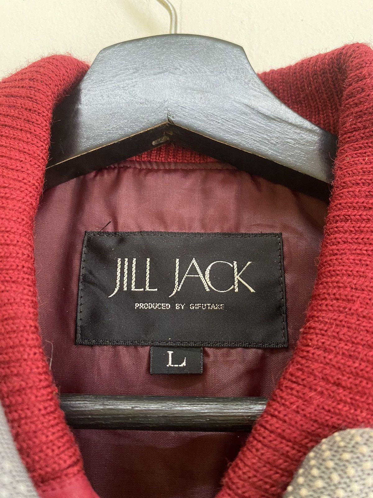 Japanese Brand × Vintage Vintage 80s Jill Jack Knit Bikers Jacket Size US L / EU 52-54 / 3 - 7 Thumbnail