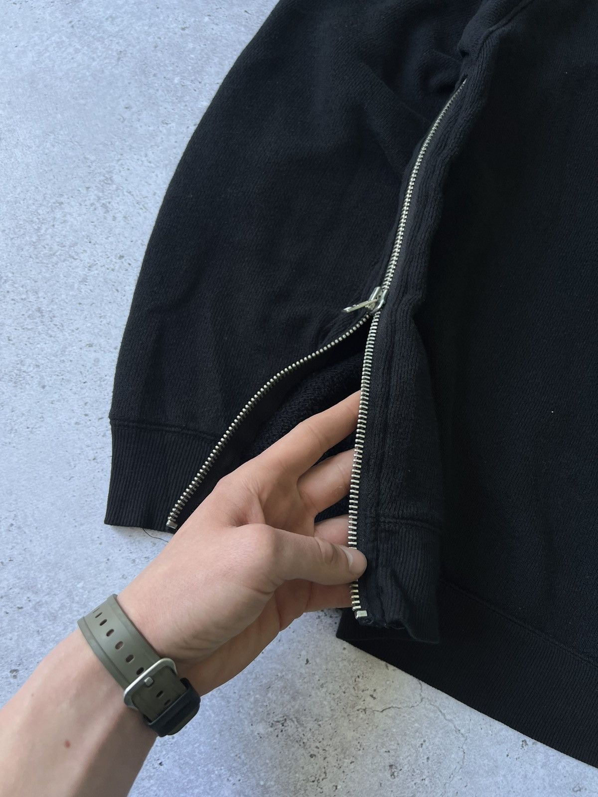 Japanese Brand × R13 R13 Oversized Zip Seam Military Knit Sweater Size US L / EU 52-54 / 3 - 7 Thumbnail