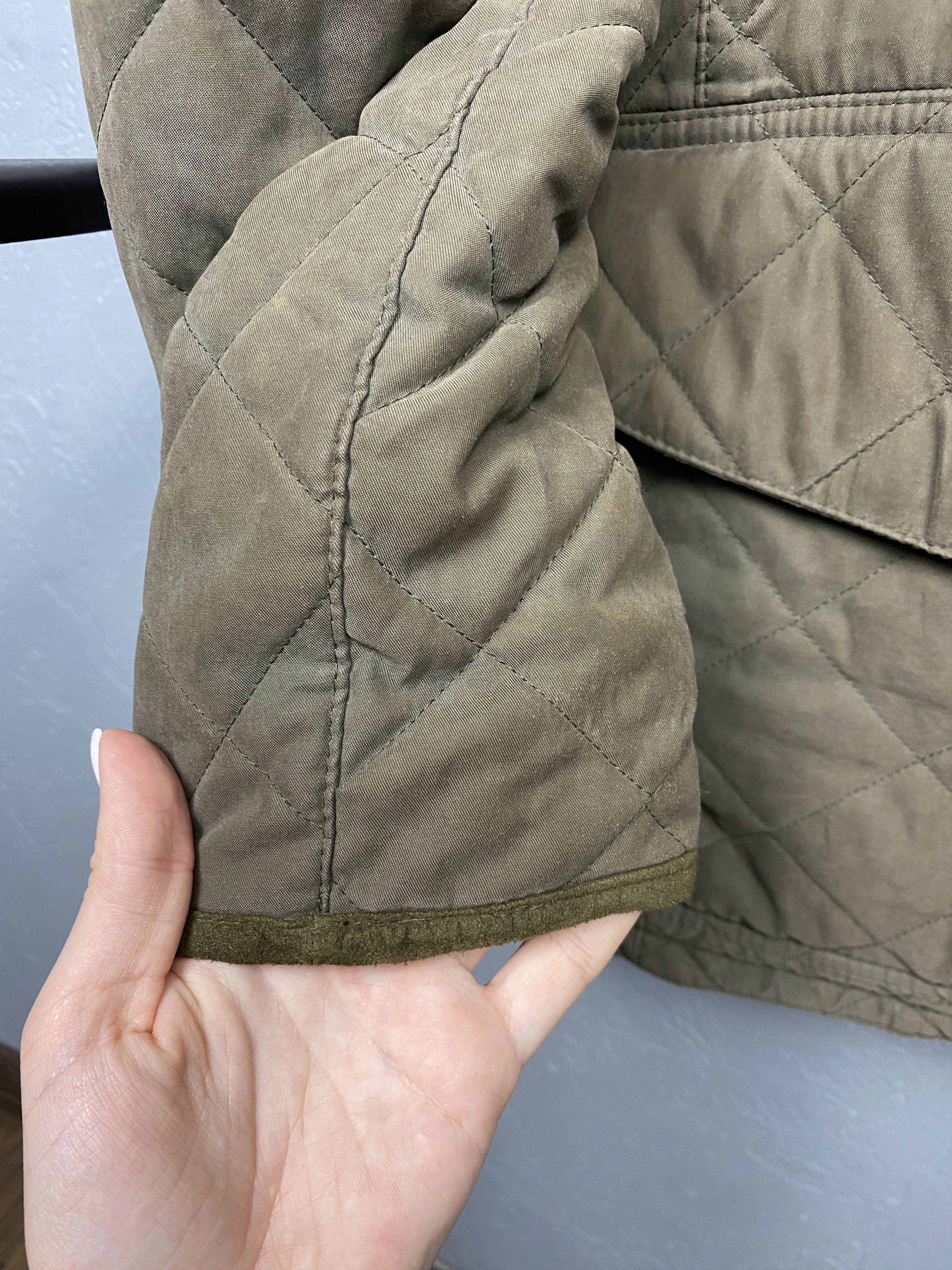 Barbour × Vintage Barbour Sporting Quilt Vintage Mens Quilted Jacket Size US M / EU 48-50 / 2 - 6 Thumbnail