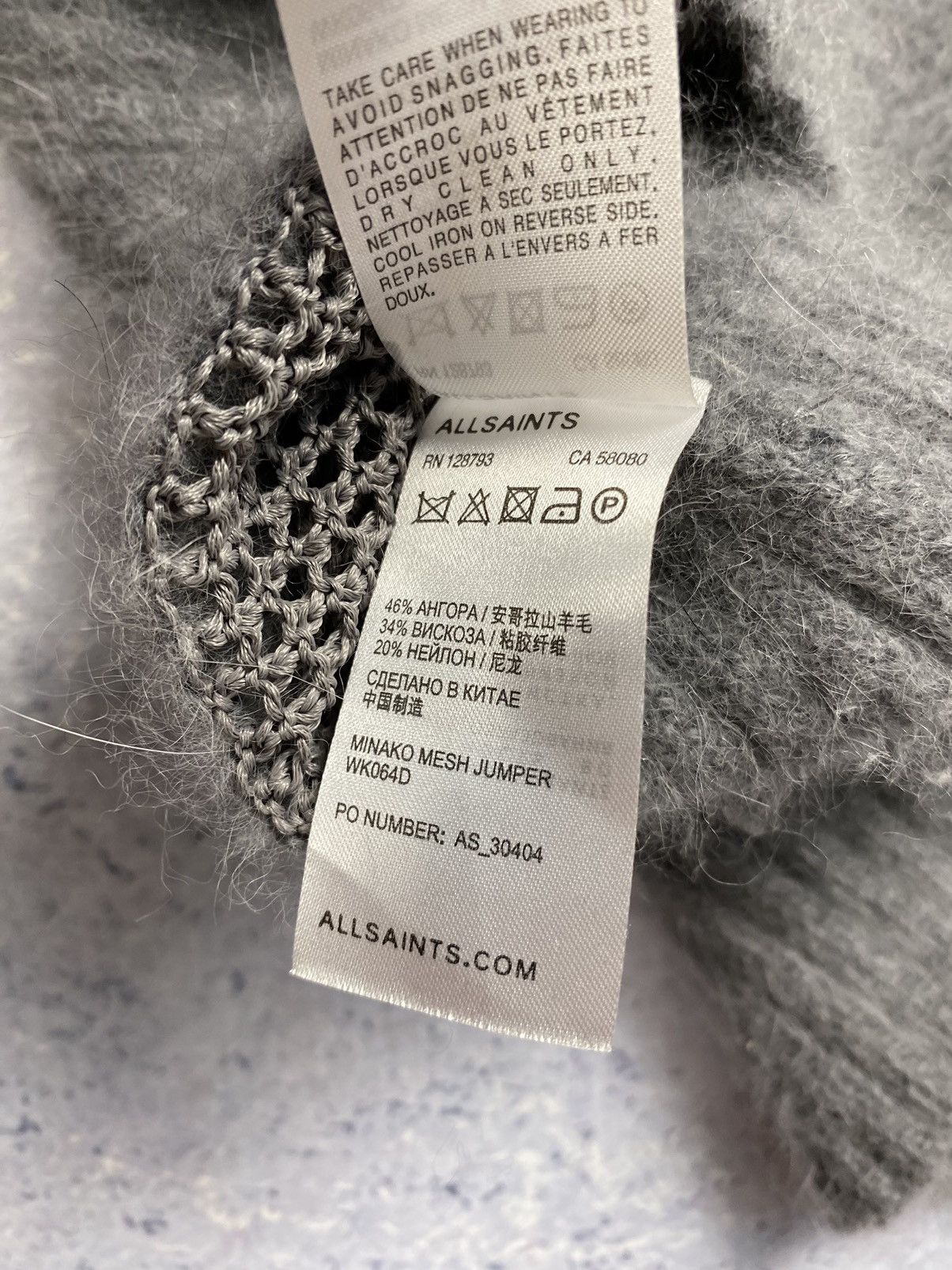Allsaints Women’s Allsaints Grey sweater Size M / US 6-8 / IT 42-44 - 14 Thumbnail