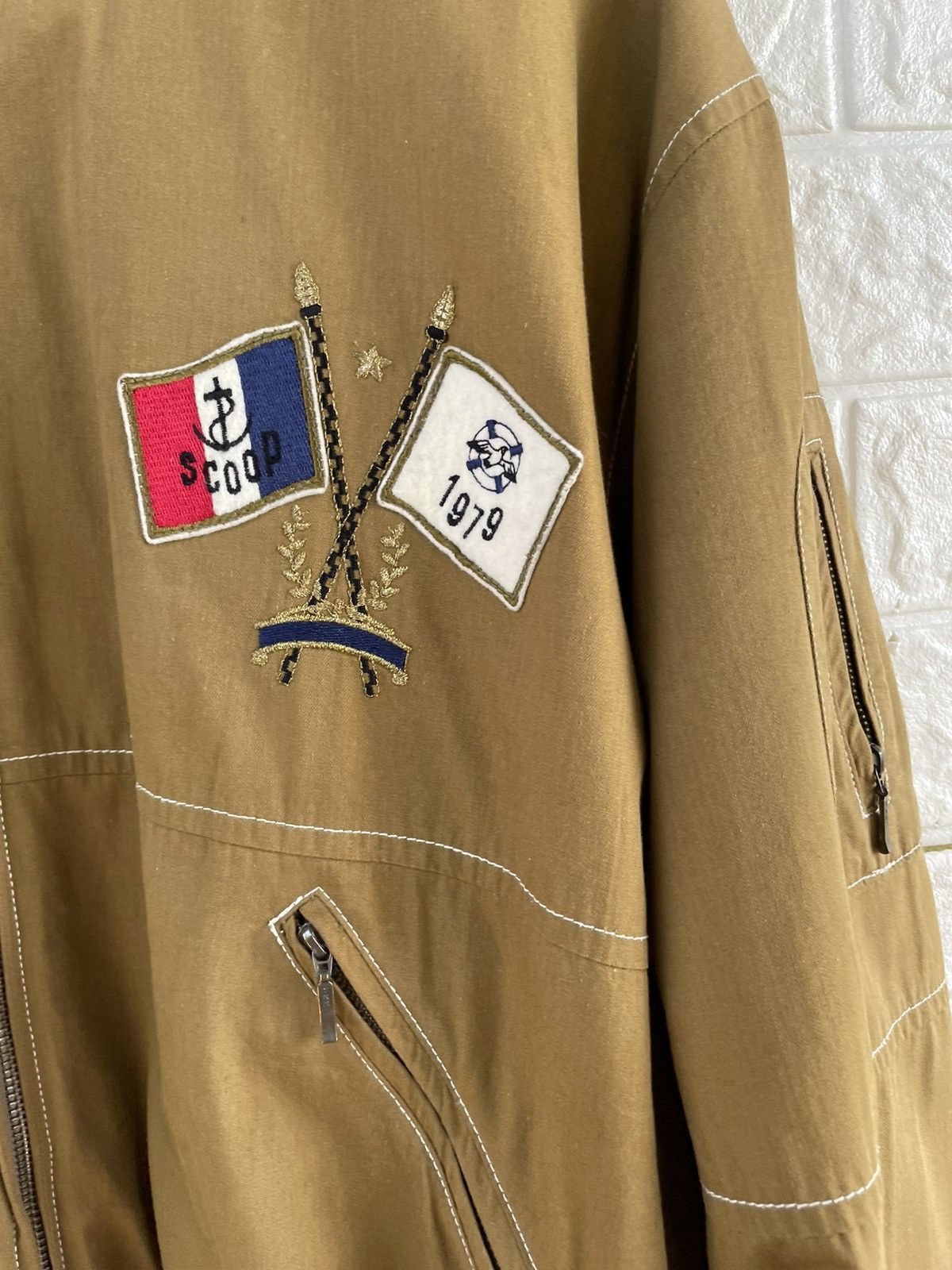 Japanese Brand × Vintage Vintage Scoop Bomber Jacket Size US M / EU 48-50 / 2 - 5 Thumbnail