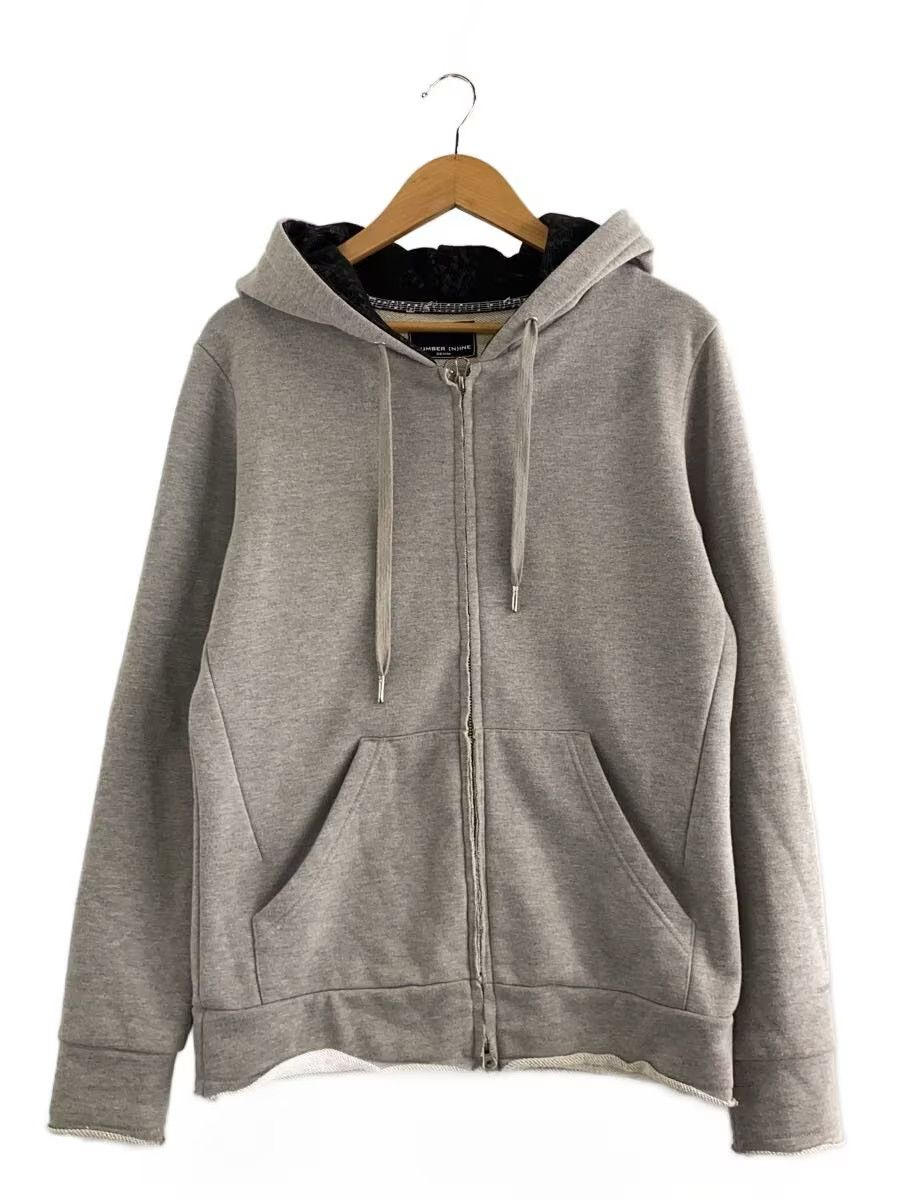 Number (N)ine Exposed Seam Zip Hoodie Size US L / EU 52-54 / 3 - 1 Thumbnail
