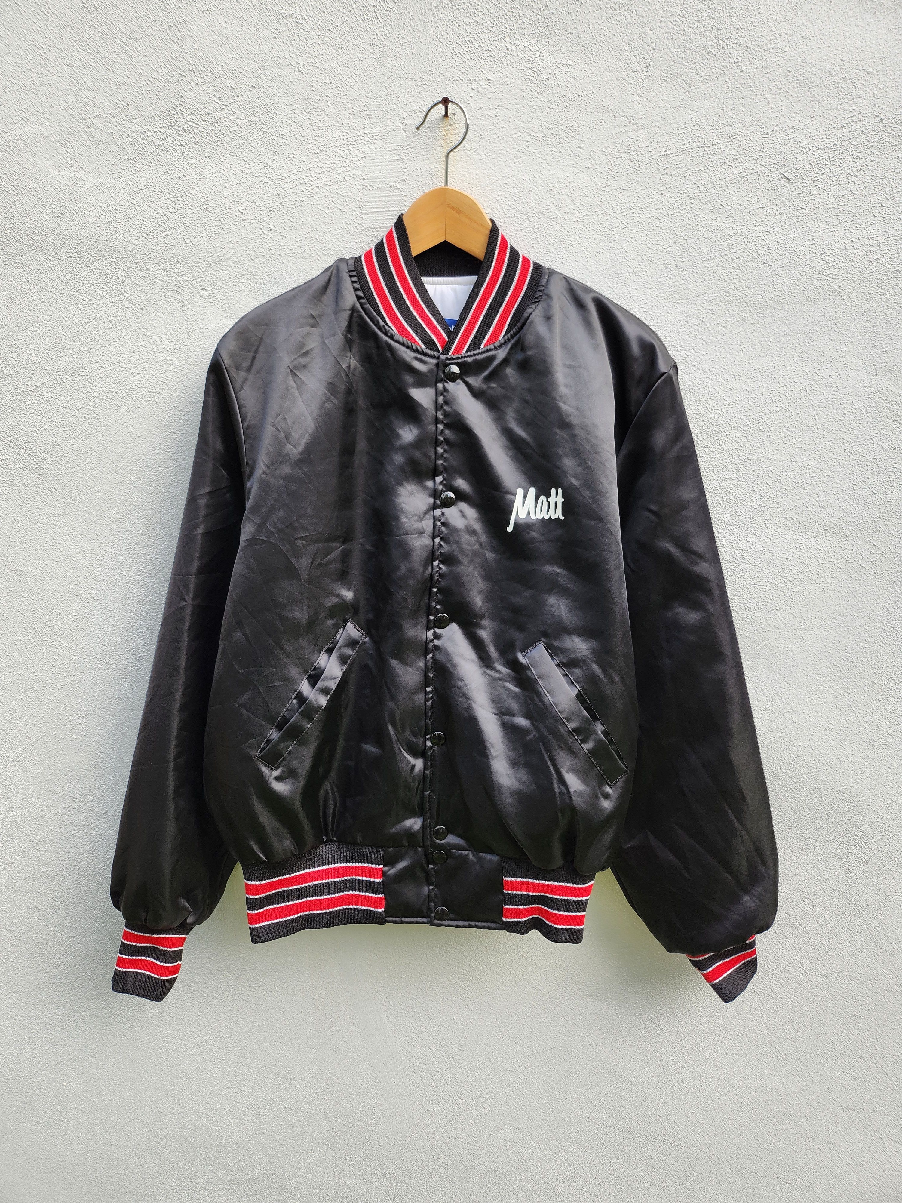 Vintage 💥Vintage Holloway Versity USA Duplainville WI Jacket Size US M / EU 48-50 / 2 - 2 Thumbnail