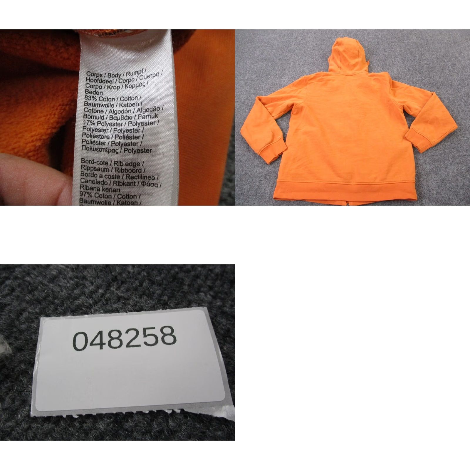 Lacoste Lacoste Jacket Mens M Orange Sport Windbreaker Full Zip Hooded Logo Casual Sweatshirt Shirt Mens M Orange Sport Logo Zip Hoodie Size US M / EU 48-50 / 2 - 8 Thumbnail