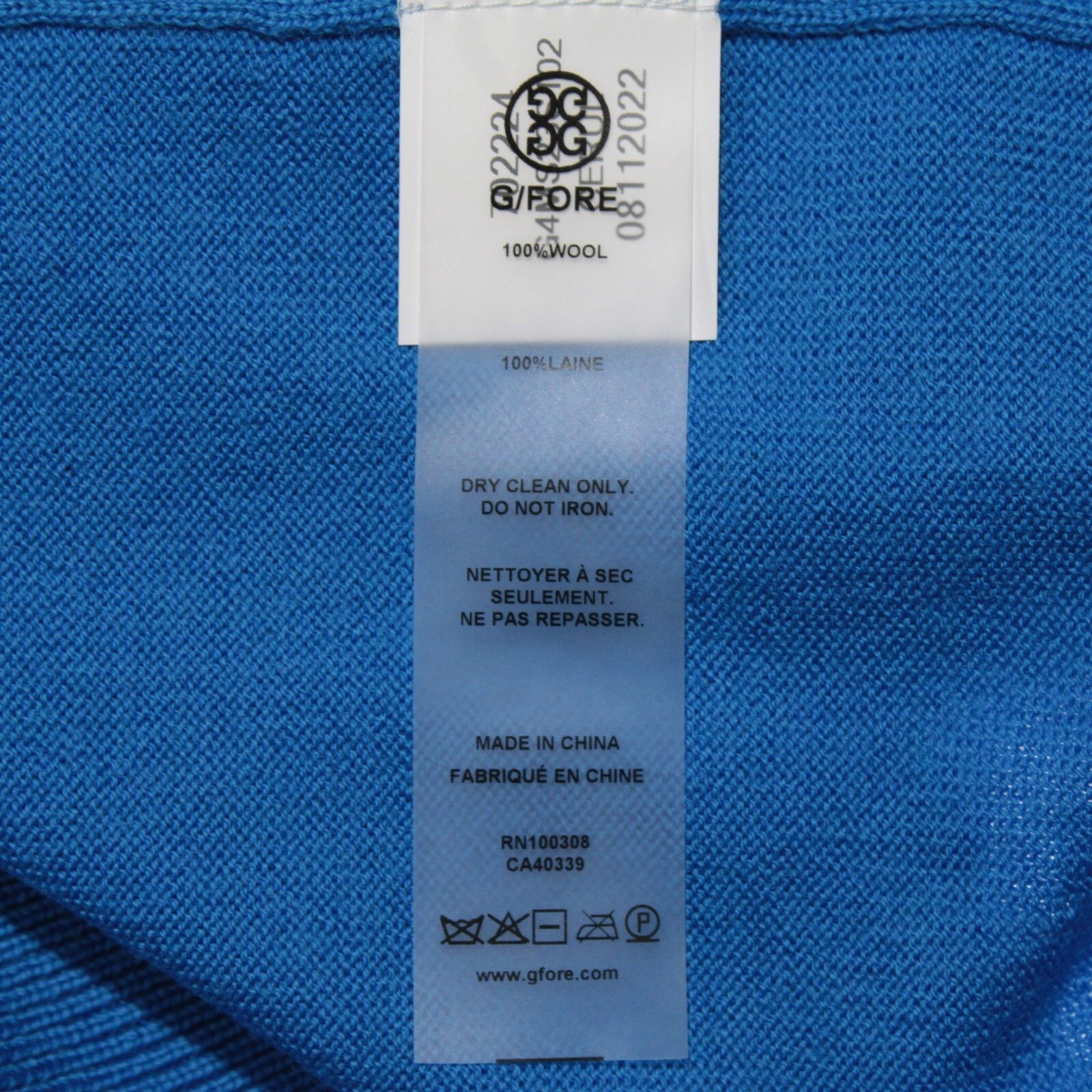 G/FORE G/Fore Sweater Size US L in Blue Size US L / EU 52-54 / 3 - 8 Thumbnail