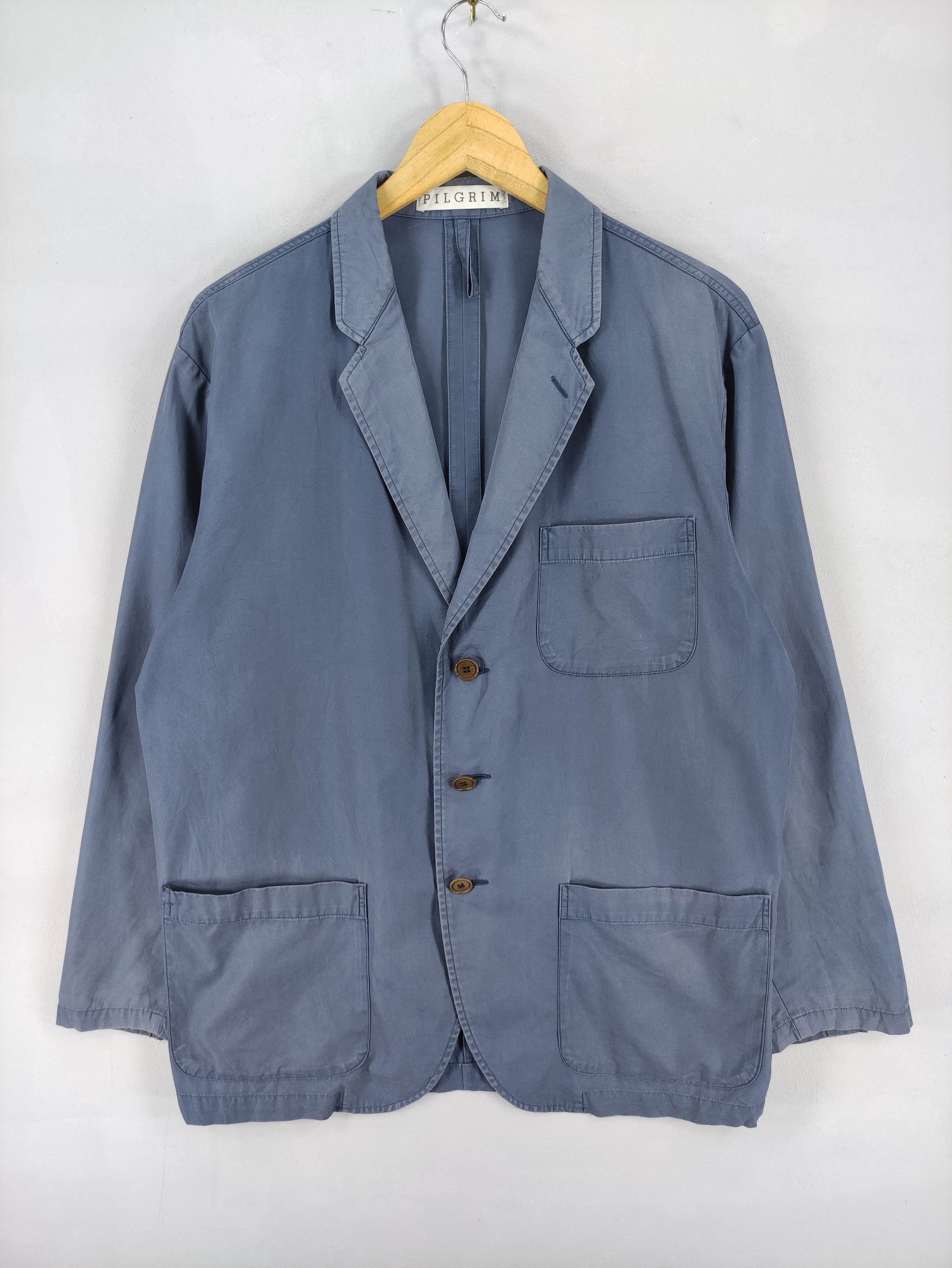 Pilgrim Surf + Supply Vintage Pilgrim Chore Cotton Coat Jacket Size US L / EU 52-54 / 3 - 1 Thumbnail