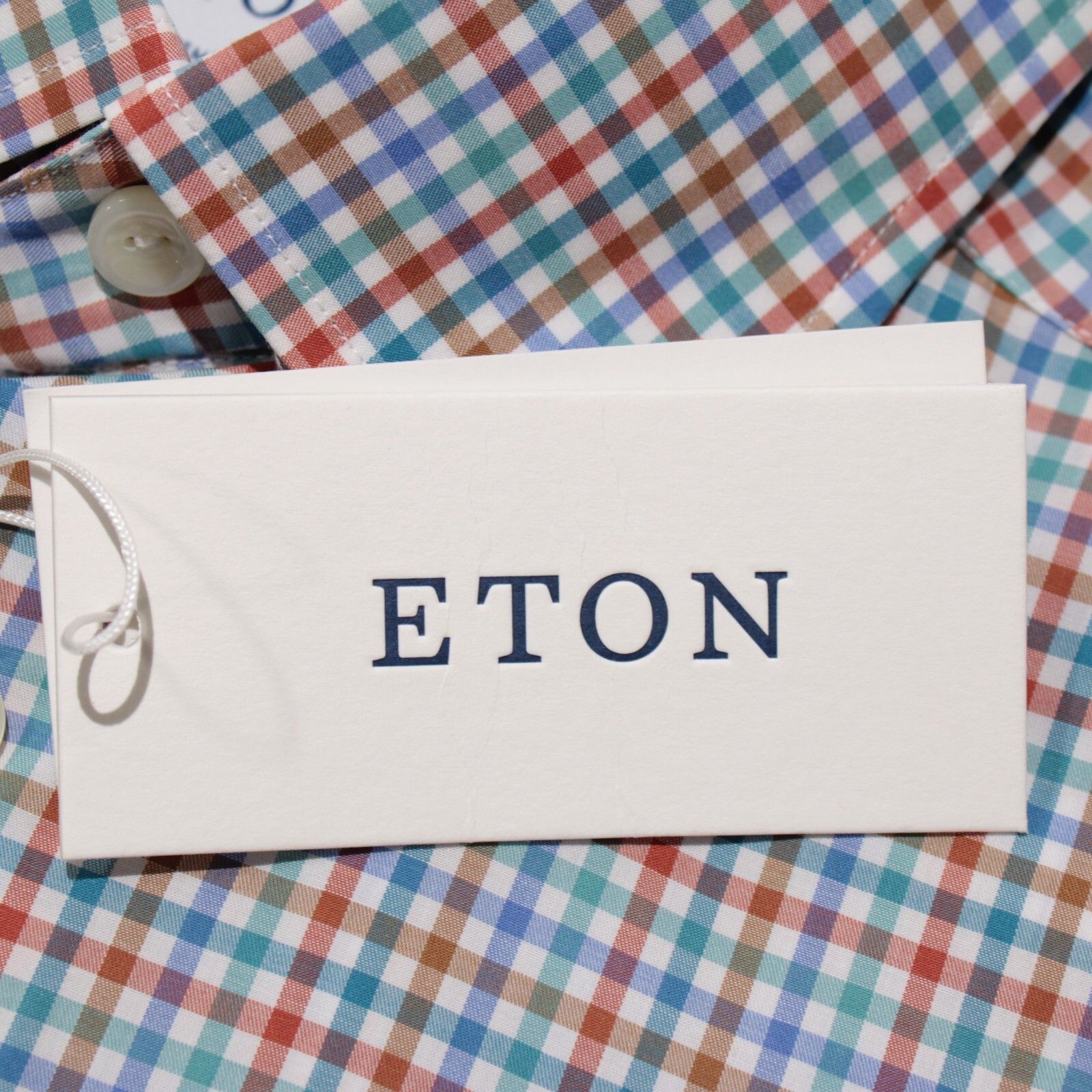 Eton Eton New with tags Shirt Size S US In Blue Size US S / EU 44-46 / 1 - 2 Thumbnail