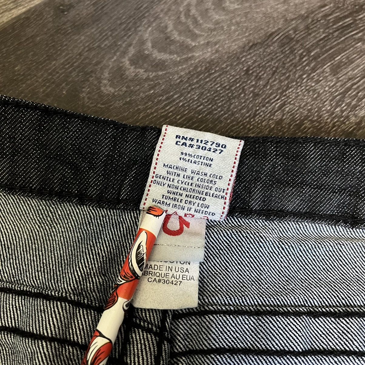 True Religion NEW Vintage 2000s True Religion Joey Super T Denim Jeans 31 Size 31" - 14 Thumbnail