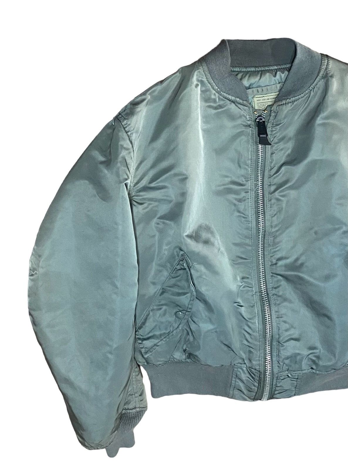 Alpha Industries Vtg🔥MA-1 ALPHA INDUSTRIES Inc (USAF) Bomber Jacket Size US XL / EU 56 / 4 - 4 Thumbnail