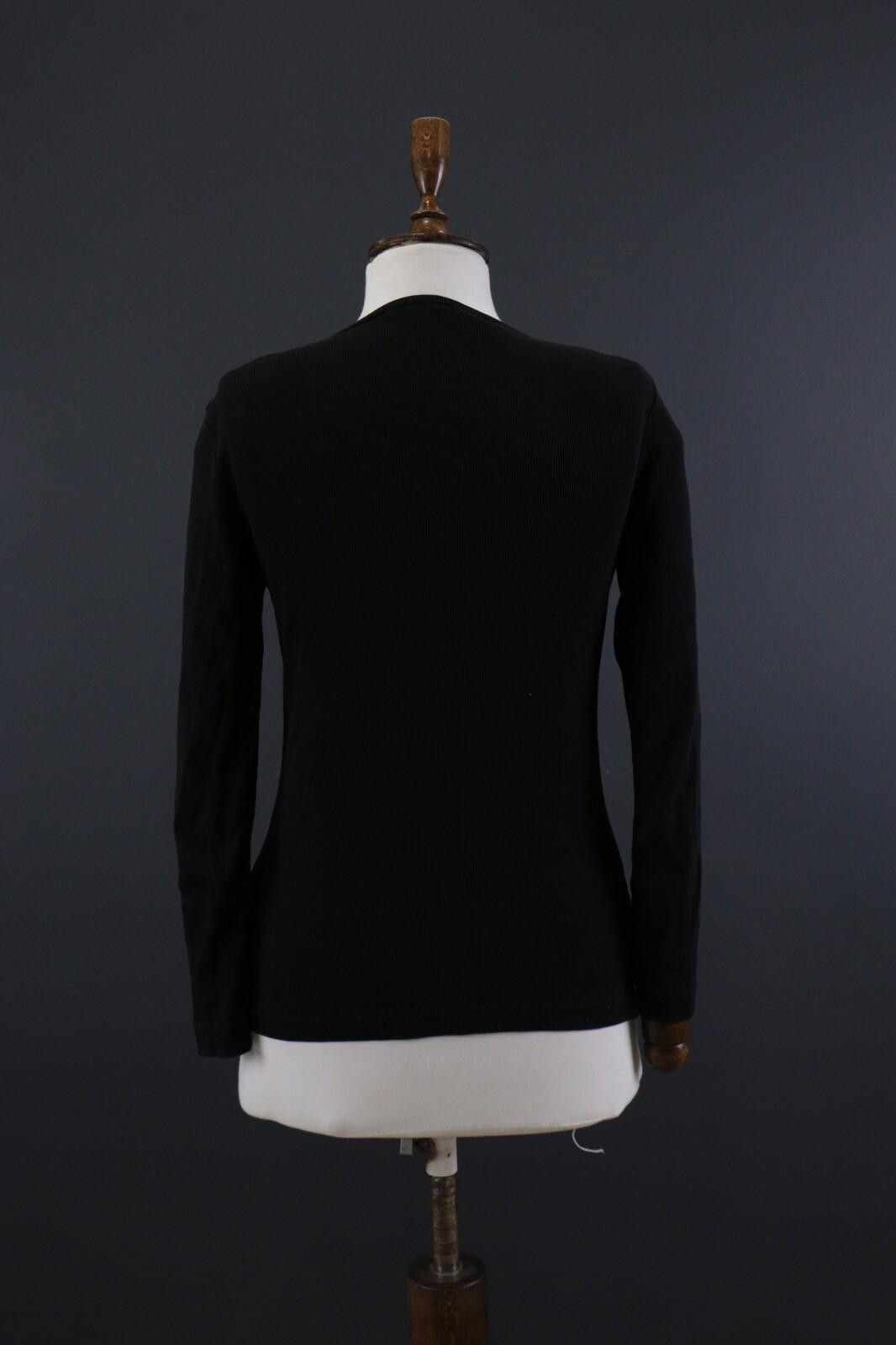 Lauren Ralph Lauren Lauren Ralph Lauren Black Shoulder Pullover Shirt Size XS Size XS / US 0-2 / IT 36-38 - 9 Thumbnail