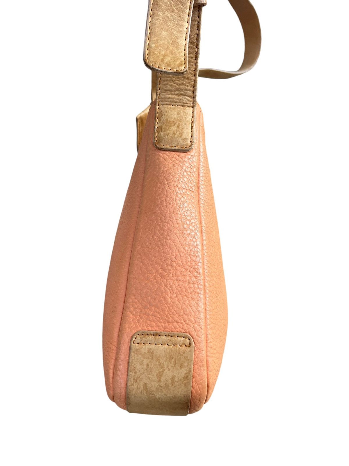 Leather Vintage Kitamura Japan Fade Muddy Patina Leather Bag Sling Size ONE SIZE - 16 Thumbnail