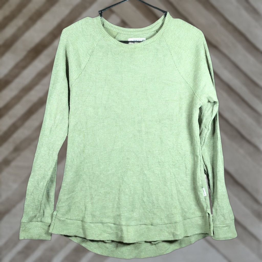Vintage Magellan Outdoors Mens Shirt Green Classic Fit Waffle Knit Long Sleeve Stretch M Shirt Mens Green Classic Fit Waffle Knit Long Sleeve M Size US M / EU 48-50 / 2 - 1 Thumbnail