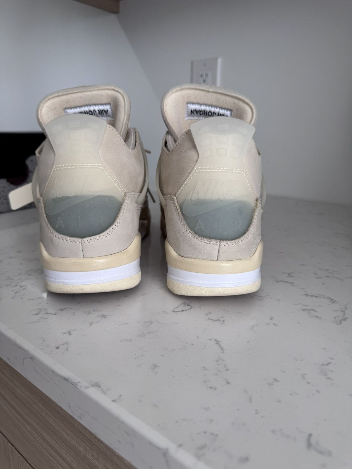 Jordan Brand Jordan 4 Off white Virgil Abloh size 10.5 mens Size US 10.5 / EU 43-44 - 8 Thumbnail
