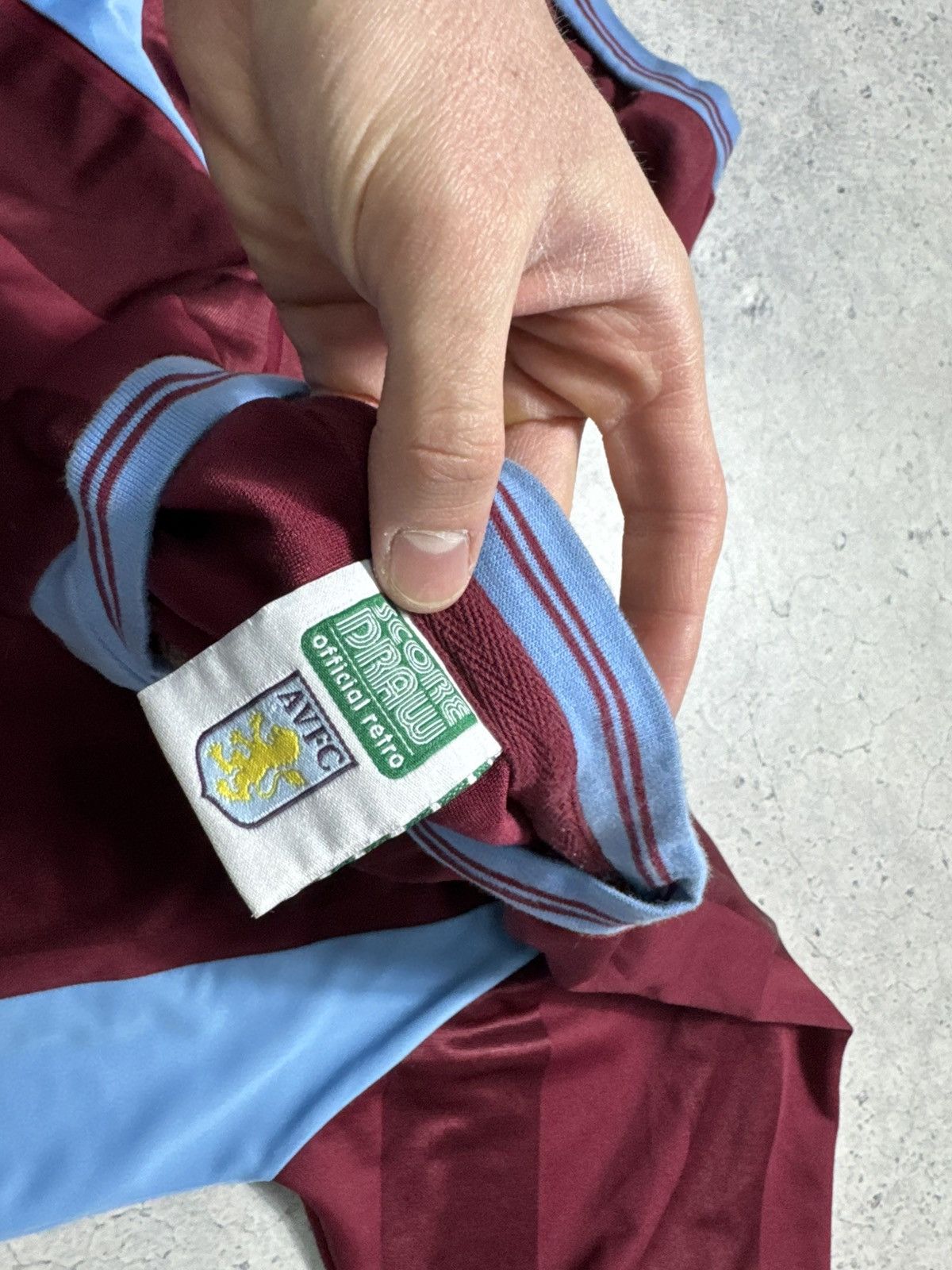 Vintage FC Aston Villa 1983 1984 1985 Vintage Soccer Jersey Size US XL / EU 56 / 4 - 6 Thumbnail
