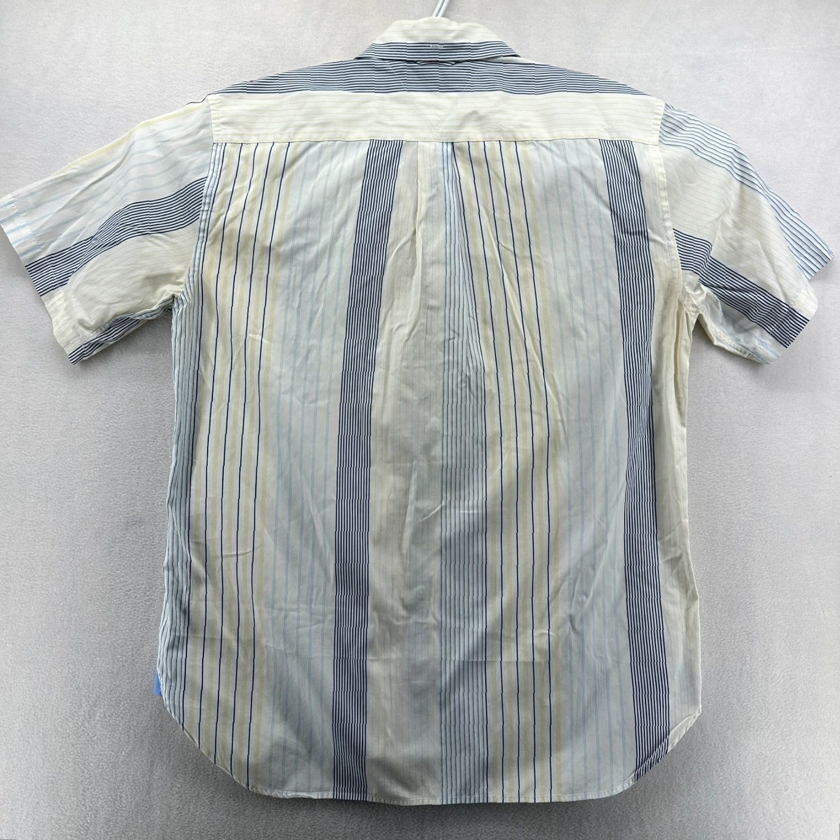 Tommy Hilfiger Tommy Hilfiger Button-Up Shirt Multicolor Men's Medium Striped Short Sleeve Size US M / EU 48-50 / 2 - 6 Thumbnail