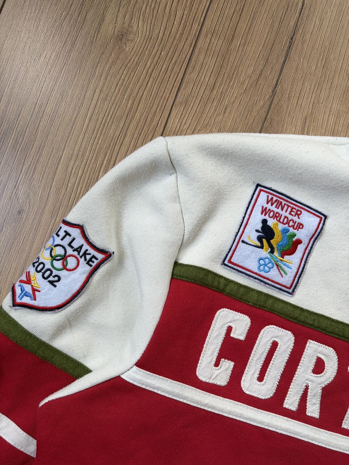 USA Olympics Winter World Cup Italy Cortina Salt Lake Olympic Games Jckt Size US L / EU 52-54 / 3 - 4 Thumbnail