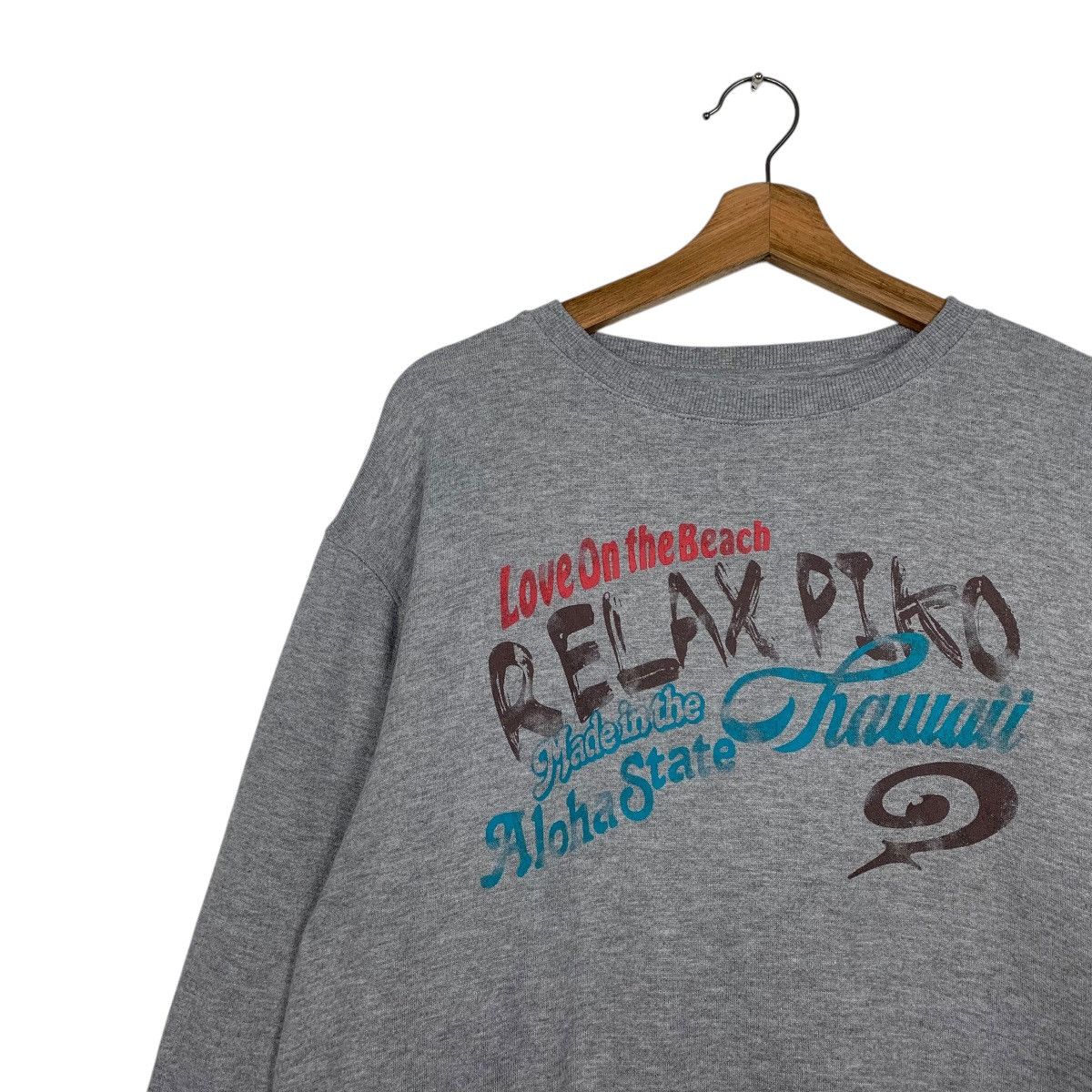 Japanese Brand Piko Hawaiian Surf Crewneck Sweatshirt Size US M / EU 48-50 / 2 - 6 Thumbnail