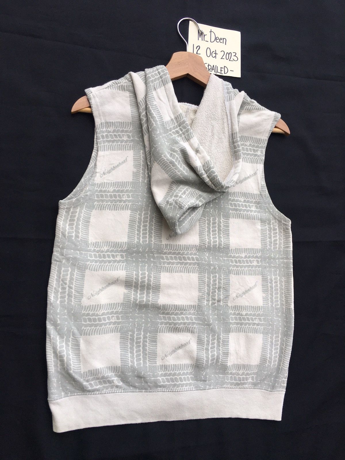 Neighborhood Rare SS2002 Neighborhood Sleeveless Hoodie Shinsuke Takizawa Size US S / EU 44-46 / 1 - 12 Thumbnail