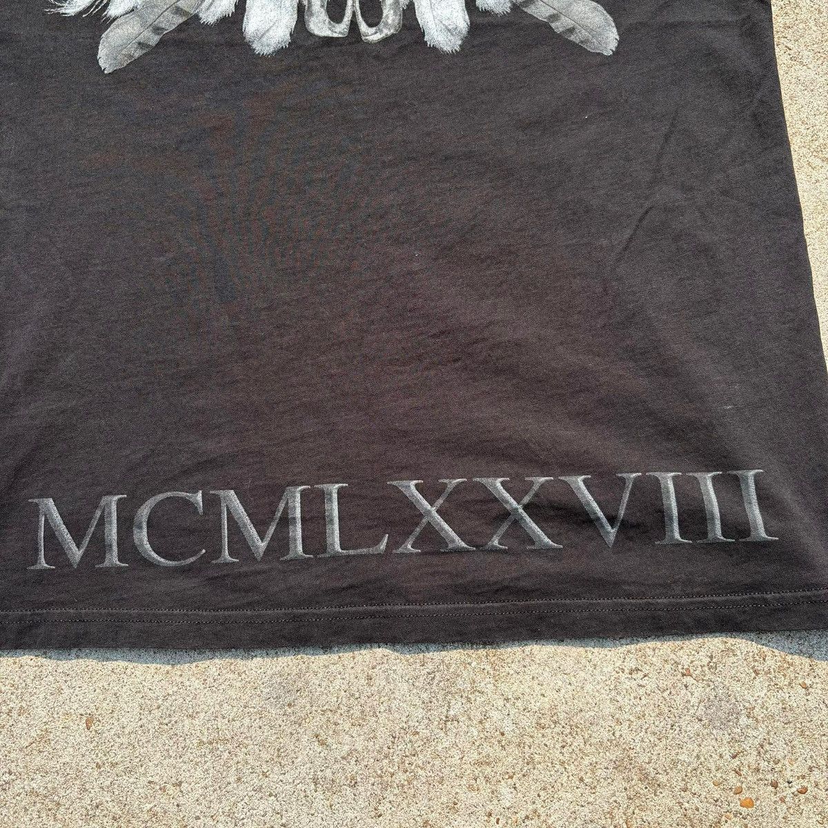 Philipp Plein ❌SOLD❌Philipp Plein Skull Wings Tee Double Sided Gothic Size US M / EU 48-50 / 2 - 11 Thumbnail