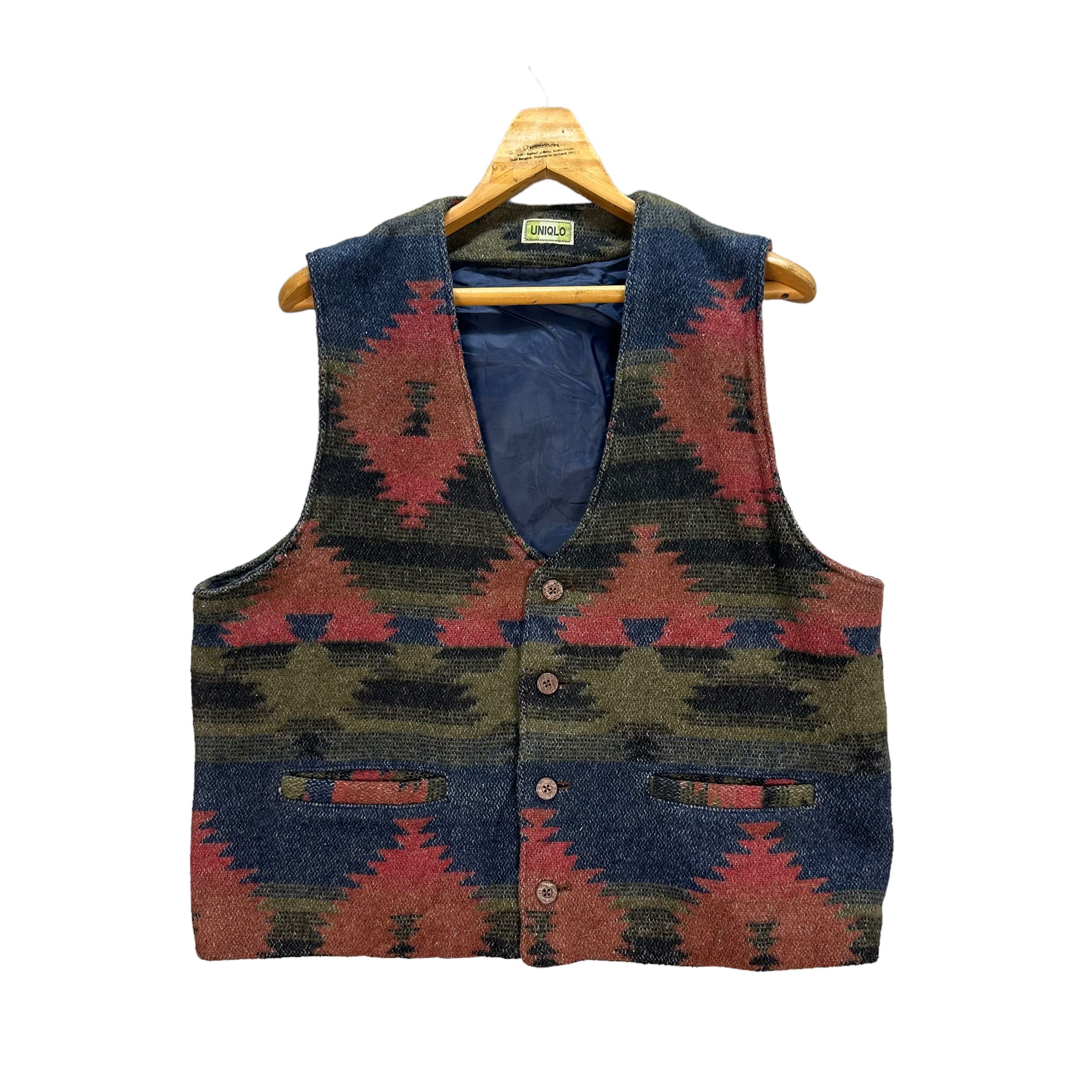 Uniqlo VINTAGE UNIQLO NAVAJO VEST #7853-184 Size US M / EU 48-50 / 2 - 1 Thumbnail