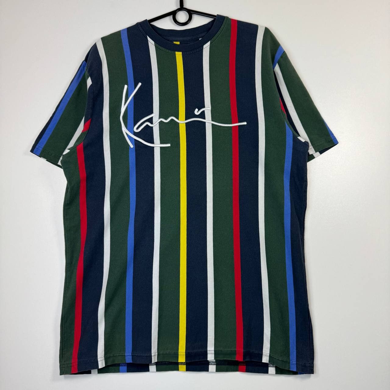 Karl Kani Karl Kani Striped T-Shirt Multicolor Mens Size M Size US M / EU 48-50 / 2 - 1 Thumbnail