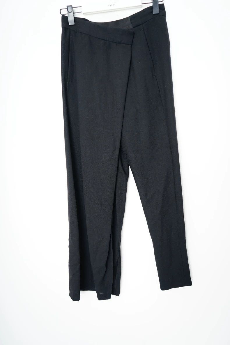 Ann Demeulemeester ann demeulemeester asymmetrical wide-leg pants Size US 32 / EU 48 - 4 Thumbnail