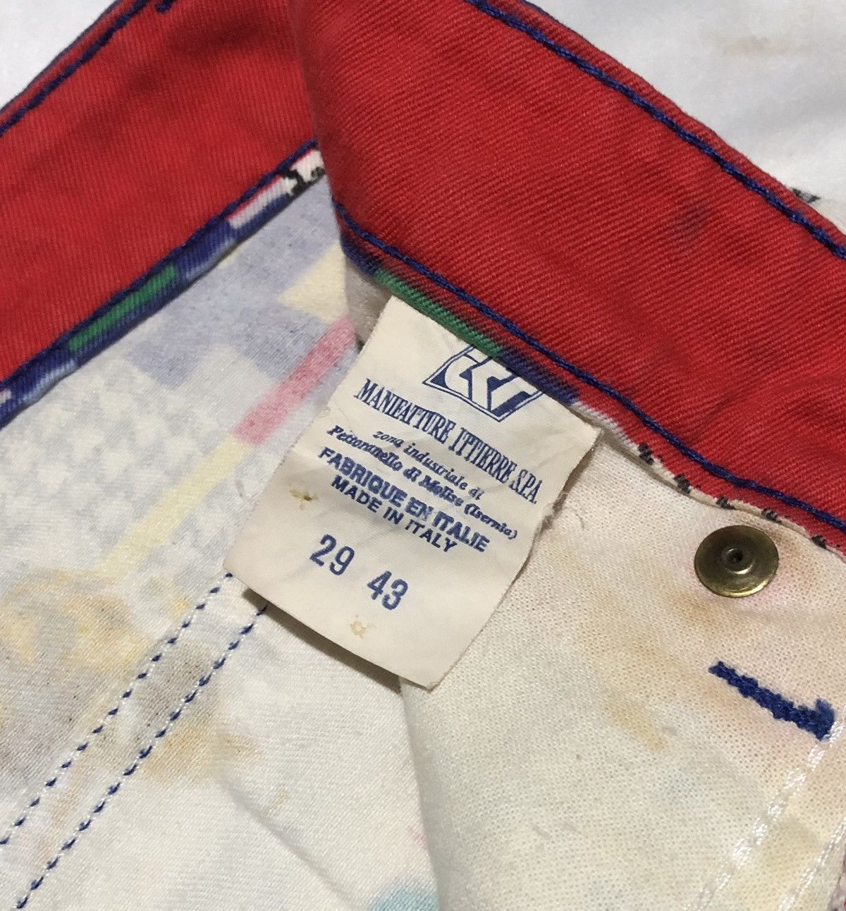 Versace Jeans Couture Versace Vintage Couture Jeans Size 27" / US 4 / IT 40 - 4 Thumbnail