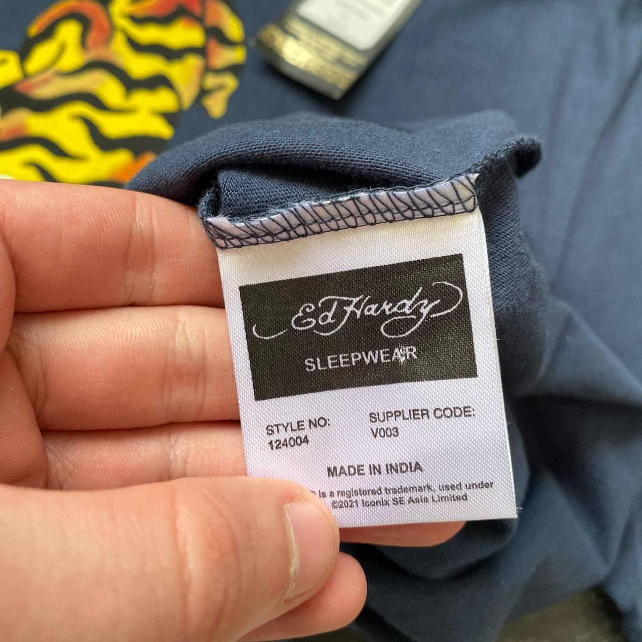 Ed Hardy × Vintage Rare big logo Ed hardy tee shirts Size US M / EU 48-50 / 2 - 8 Thumbnail