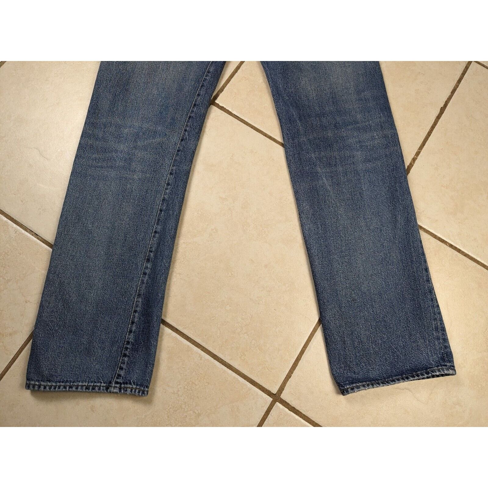 Levi's LVC LEVIS 501XX 31x34 Distressed Big E Selvedge Jeans Size US 31 - 16 Thumbnail