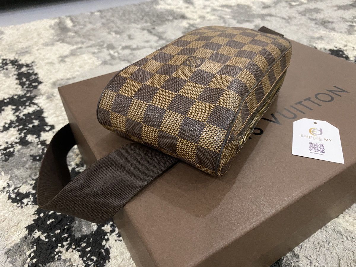Louis Vuitton Authentic Louis Vuitton Geronimos Damier Ebene Size ONE SIZE - 4 Thumbnail