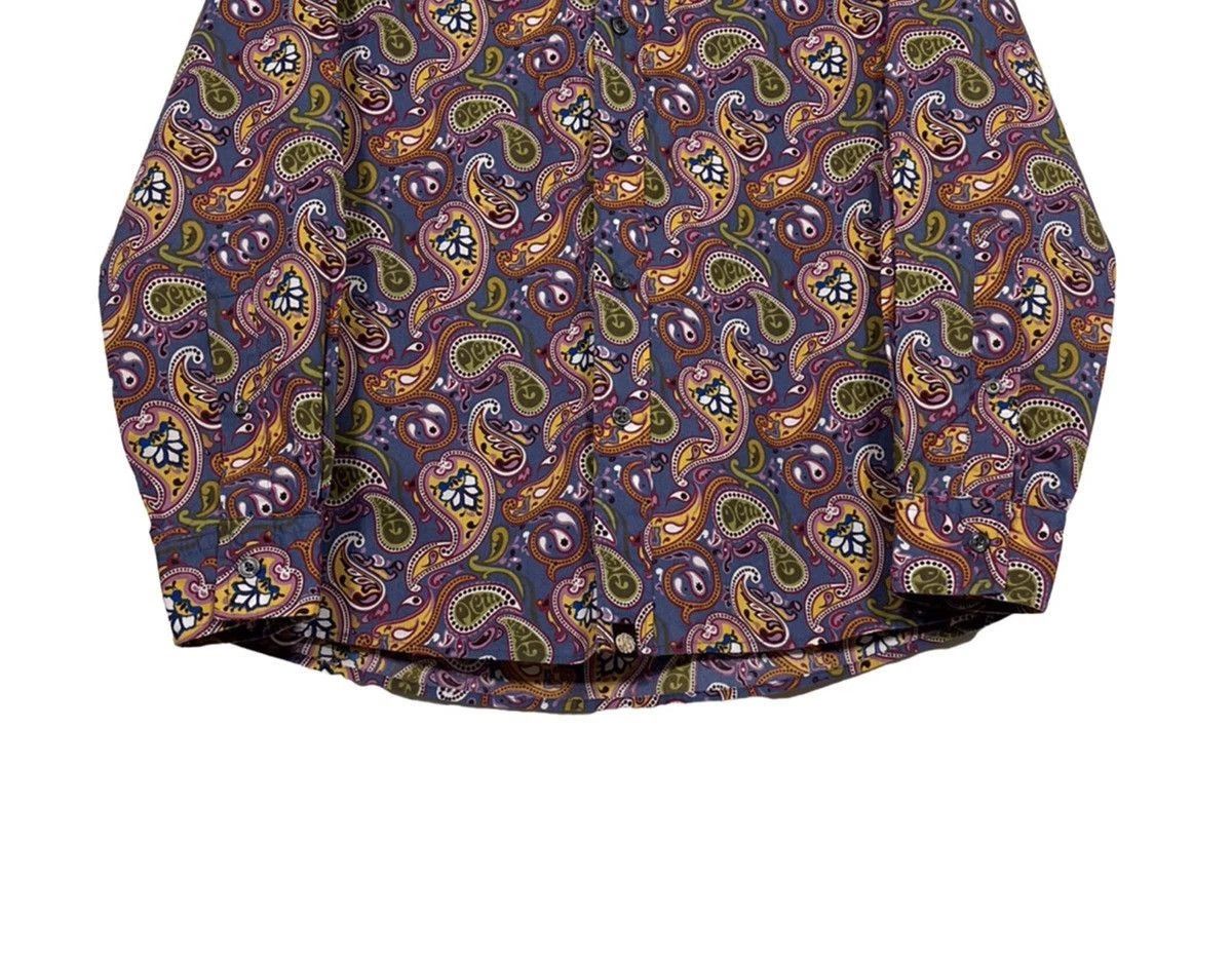 Pretty Green Pretty Green Men Paisley Button Shirt Classic Fit S Size US S / EU 44-46 / 1 - 4 Thumbnail