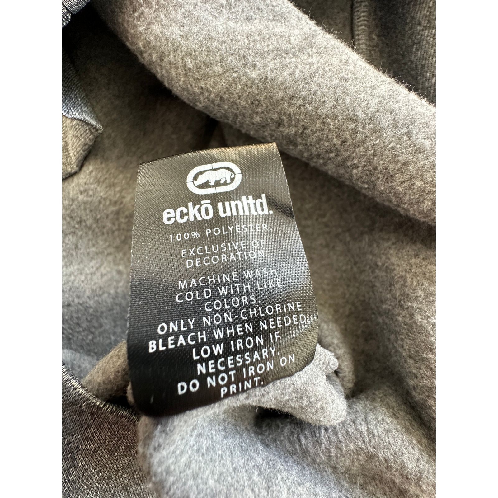 Ecko Unltd. New With Defects! ecko unltd Men M Hoodie Charcoal Heather Size US M / EU 48-50 / 2 - 9 Thumbnail