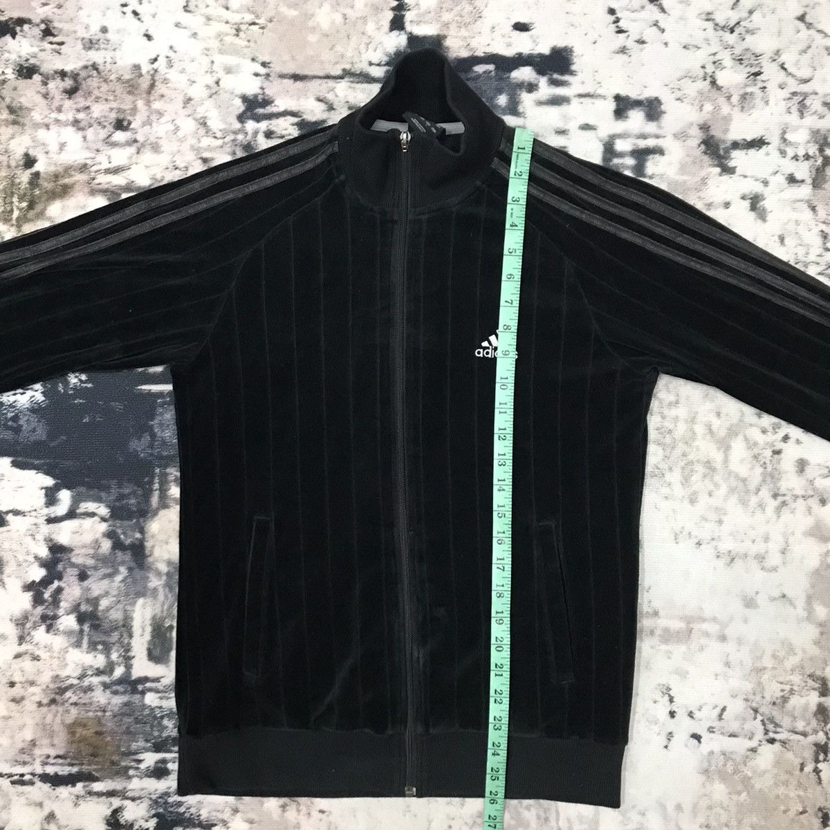 Adidas × Vintage Vintage Y2k Adidas Small Logo Velvet Sweater Size US S / EU 44-46 / 1 - 13 Thumbnail