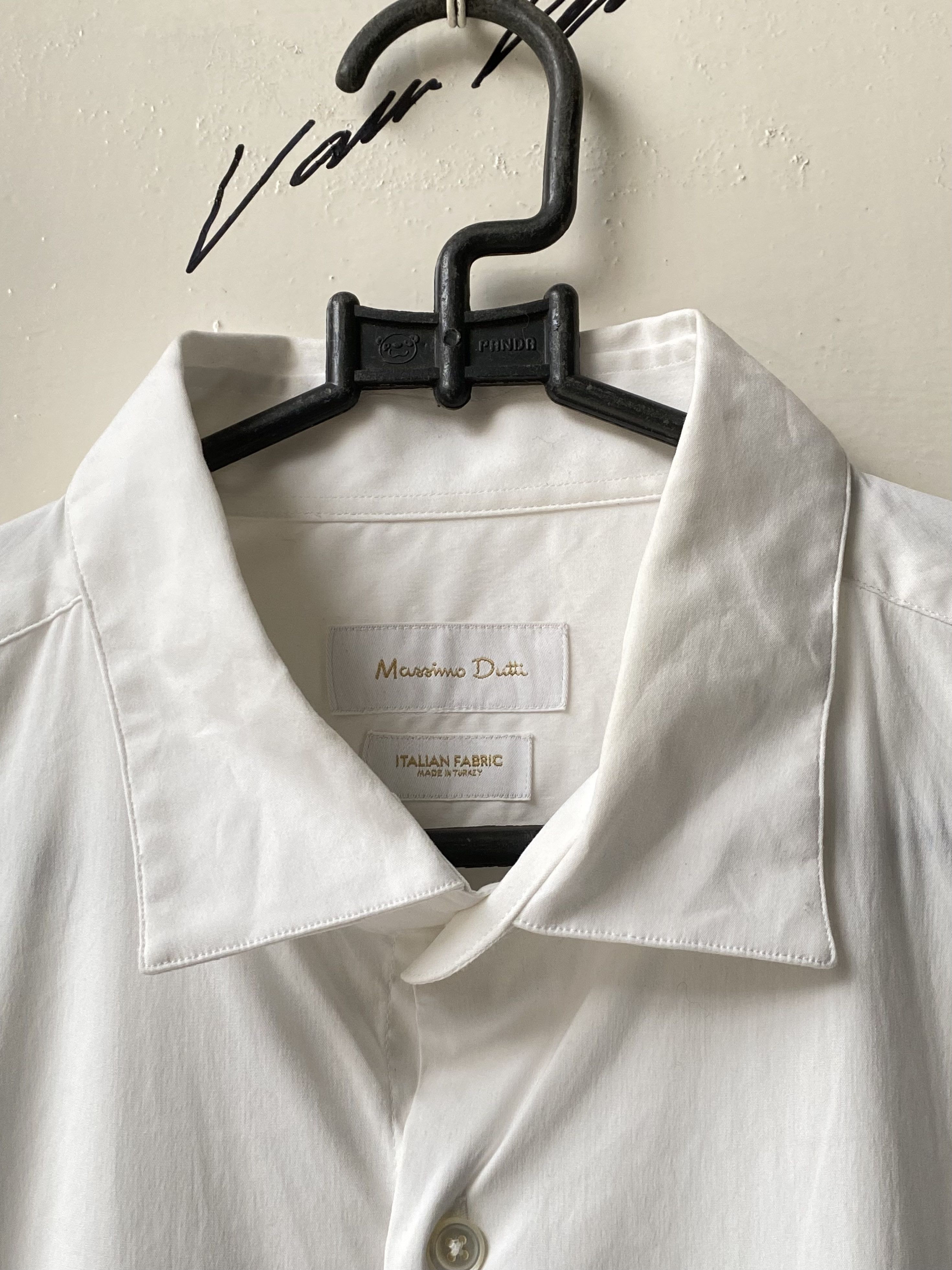 Massimo Dutti MASSIMO DUTTI White Shirt Size US L / EU 52-54 / 3 - 6 Thumbnail